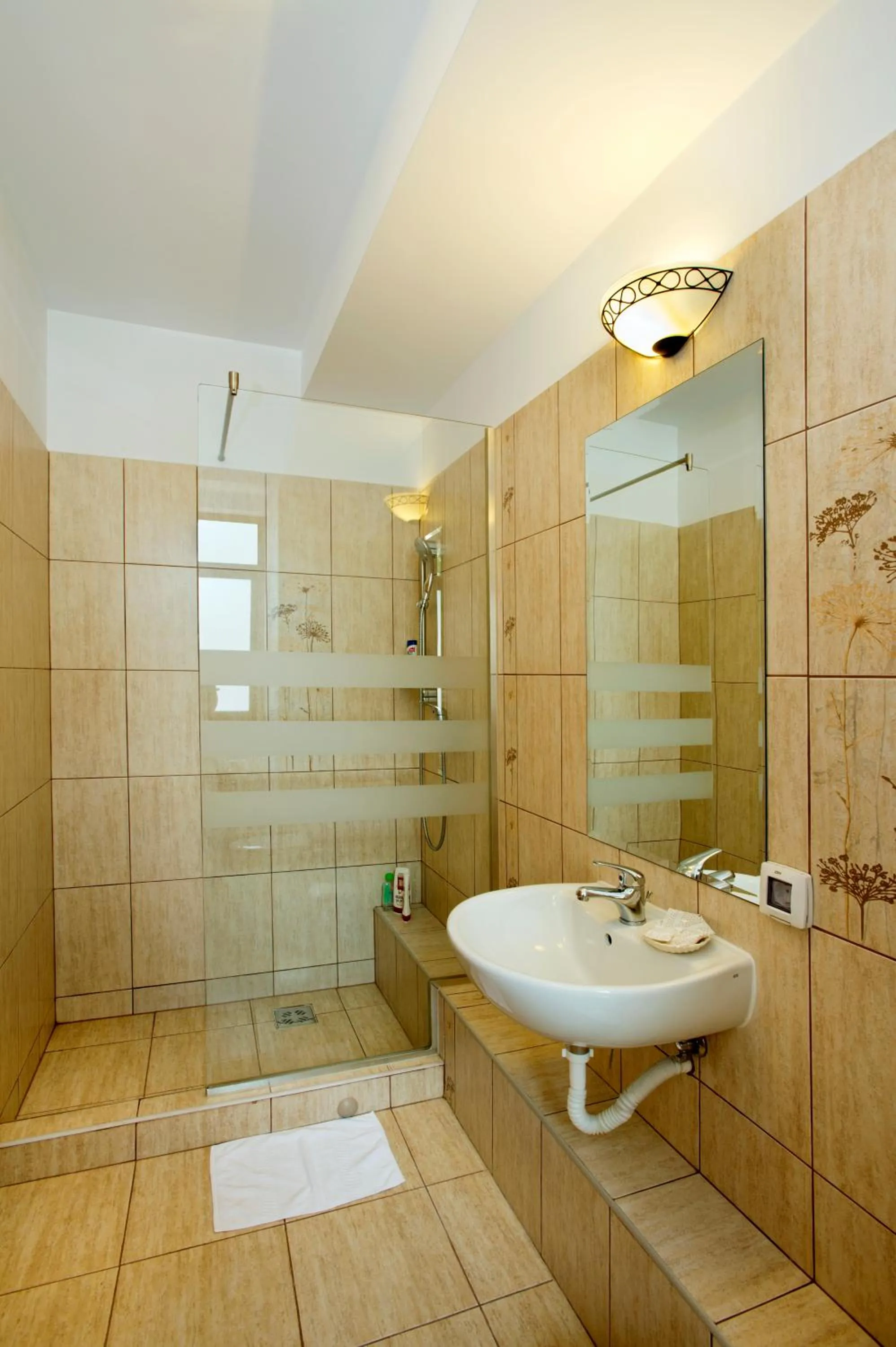 Bathroom in Pensiunea Ambient