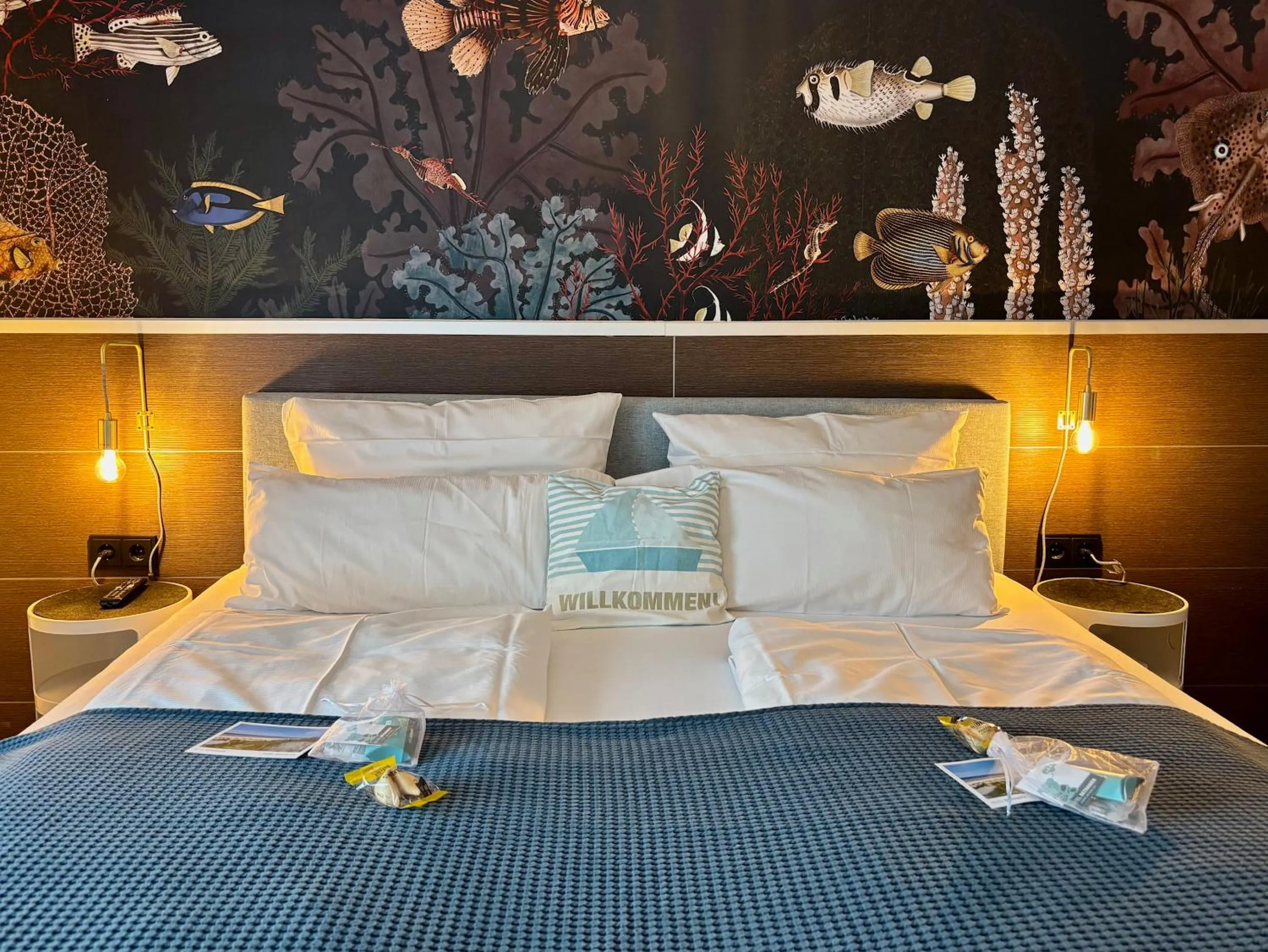 Bed in Hotel Bethanien