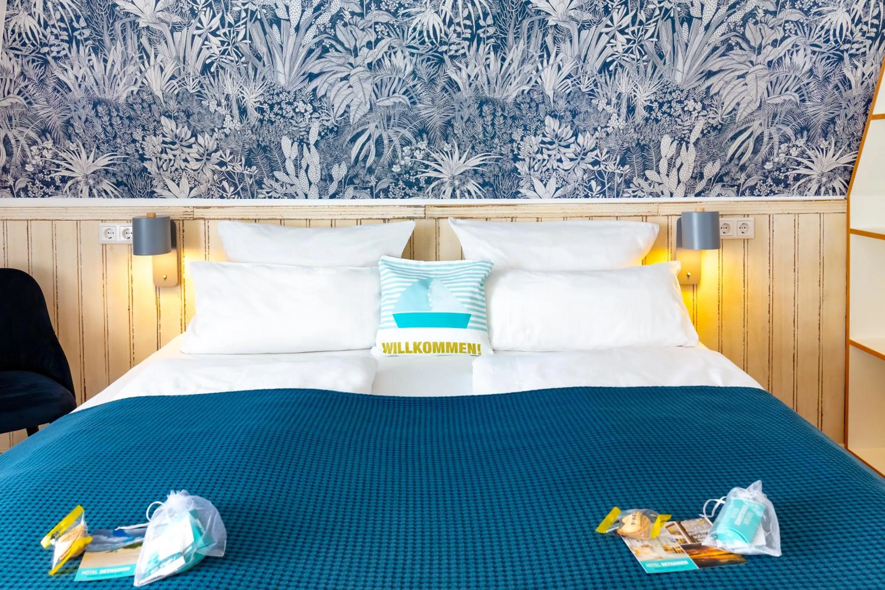 Bed in Hotel Bethanien