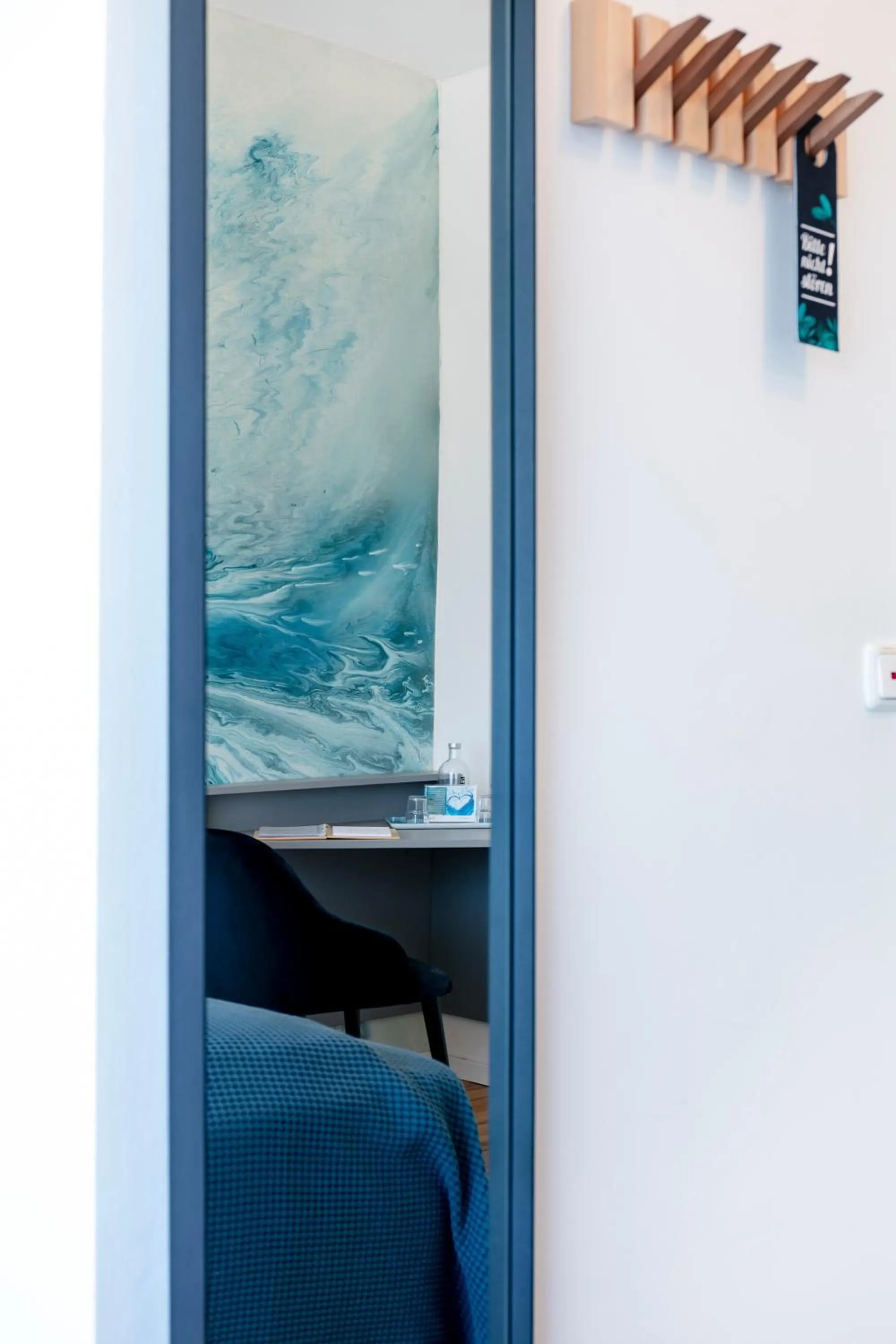 Decorative detail in Hotel Bethanien