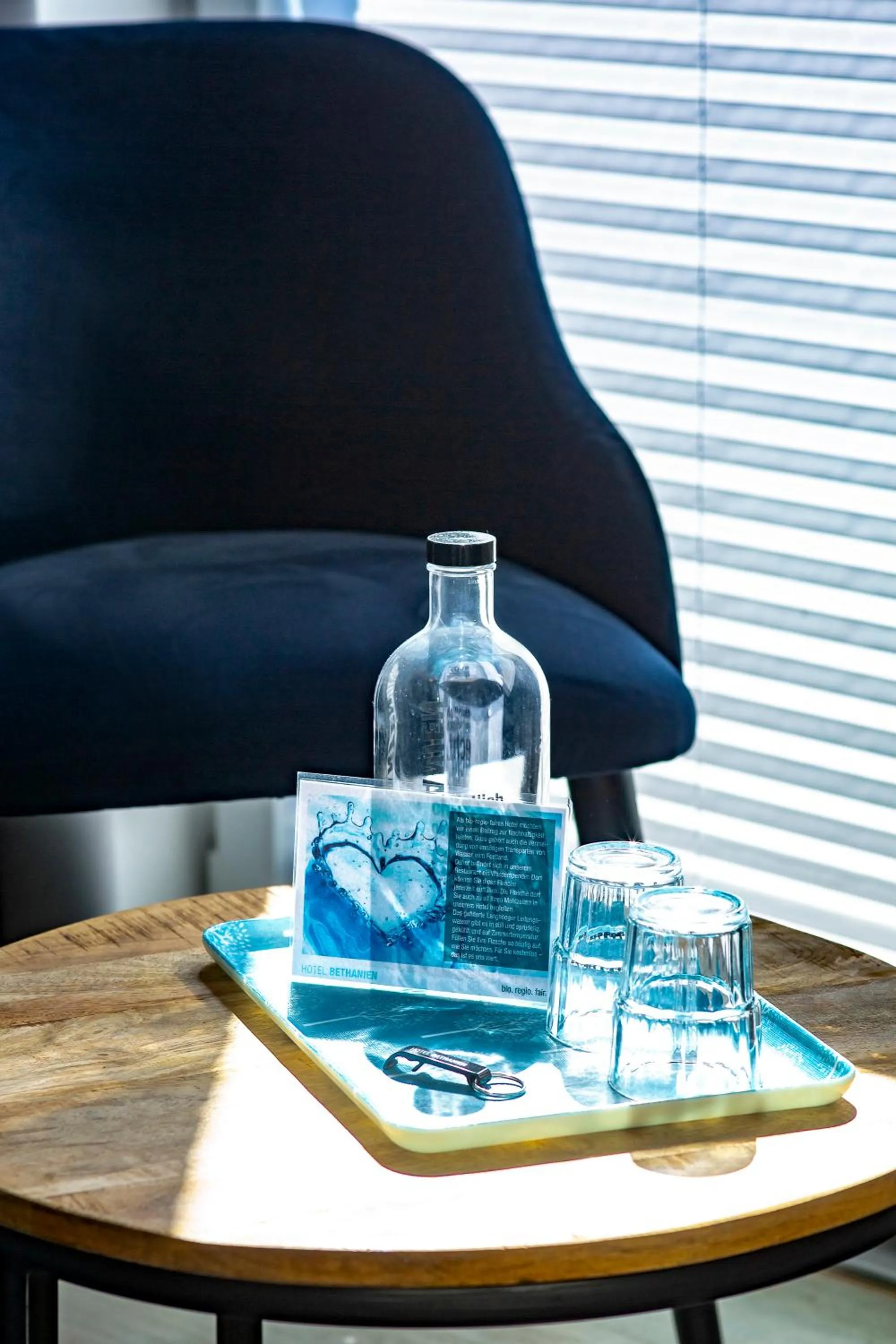 Seating area in Hotel Bethanien