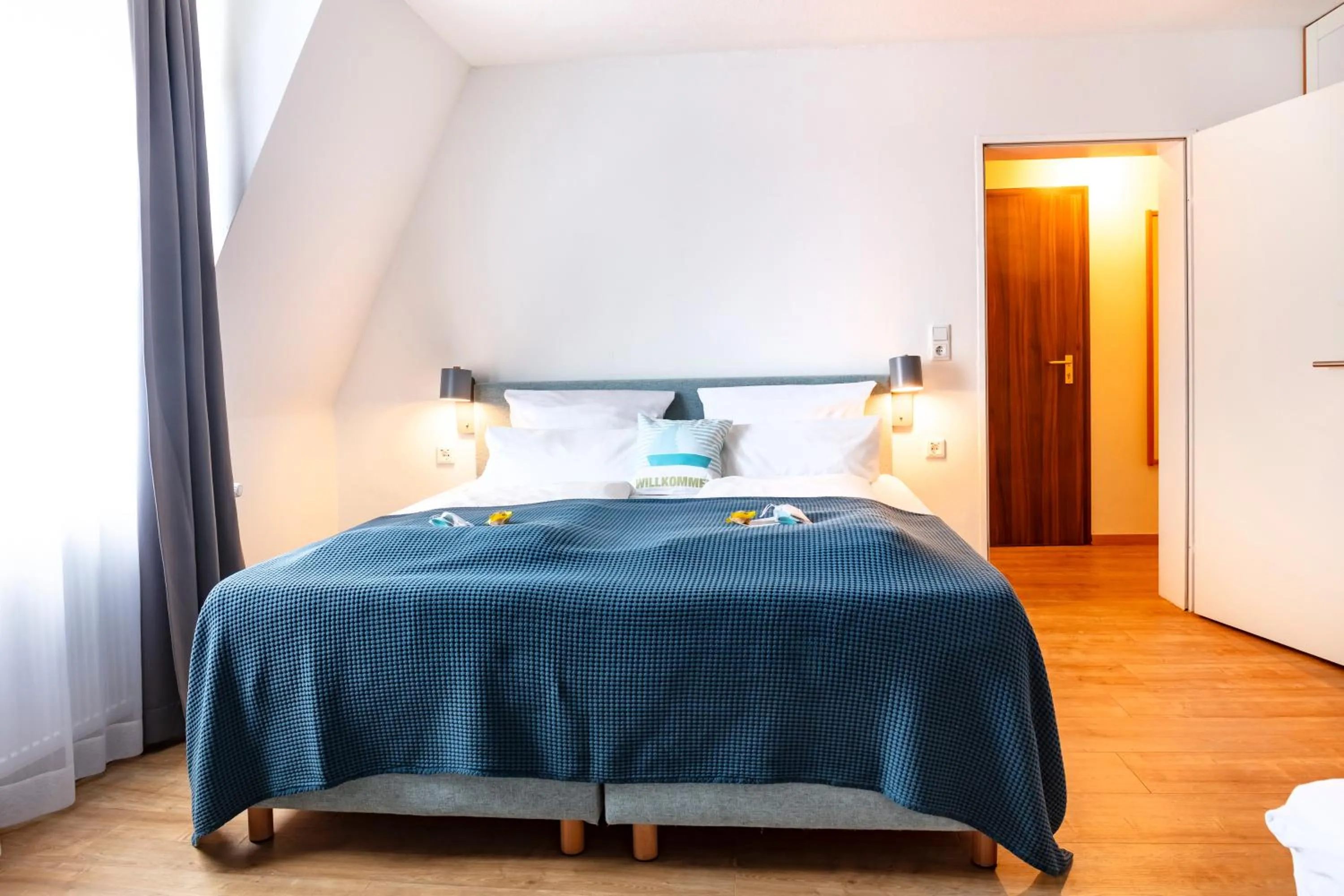 Bed in Hotel Bethanien