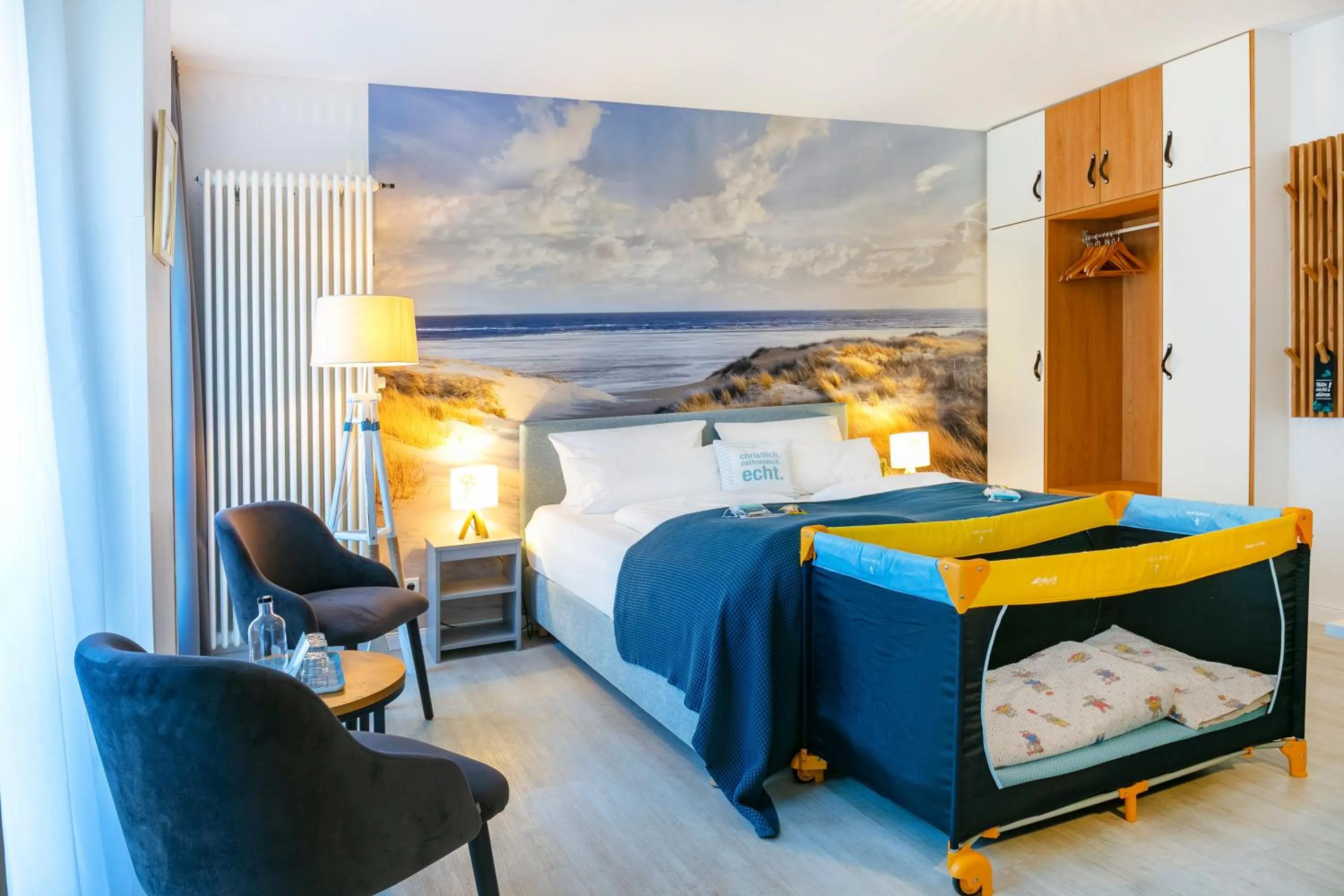 Bed in Hotel Bethanien