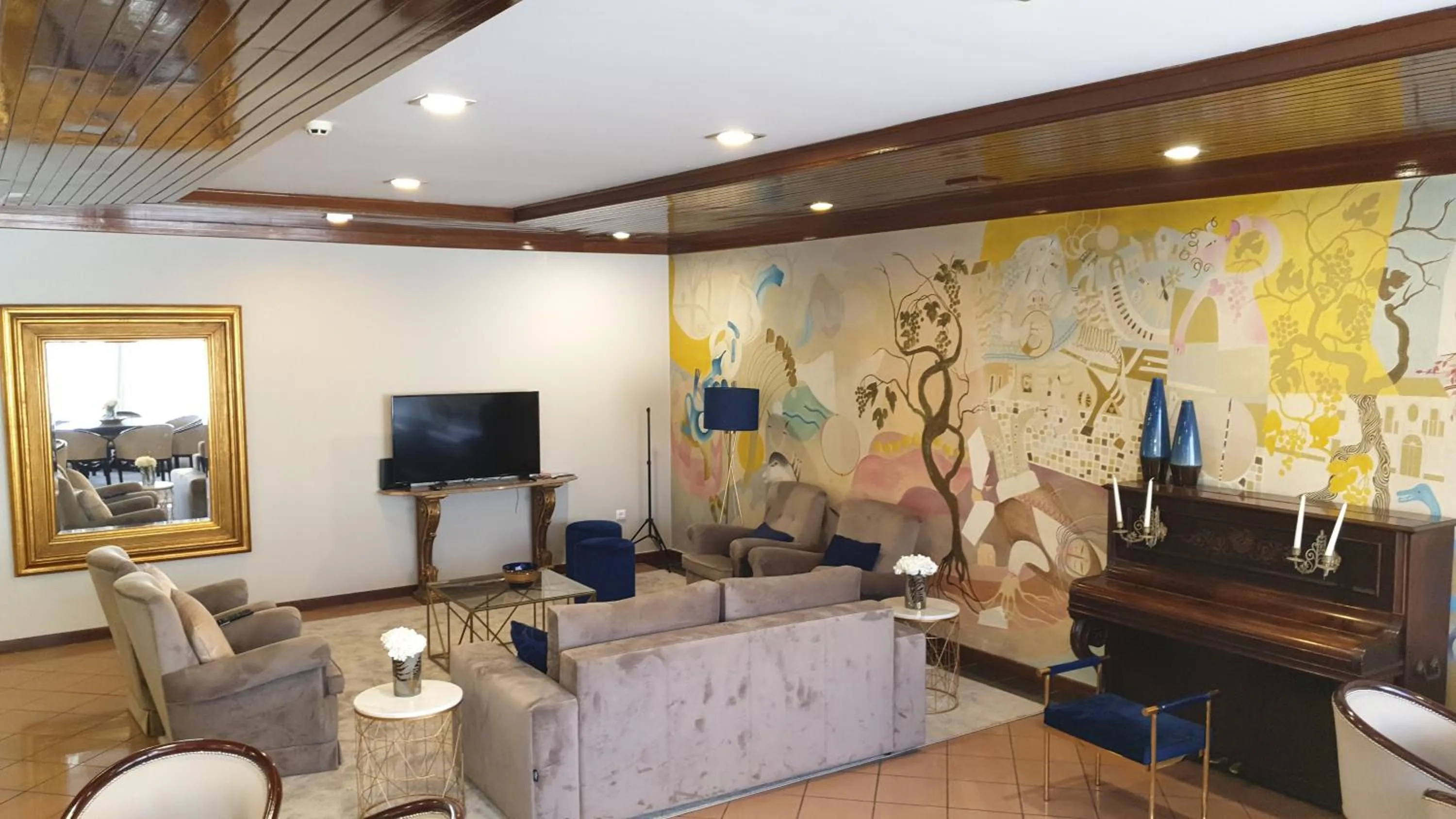 Living room in Hotel Eden