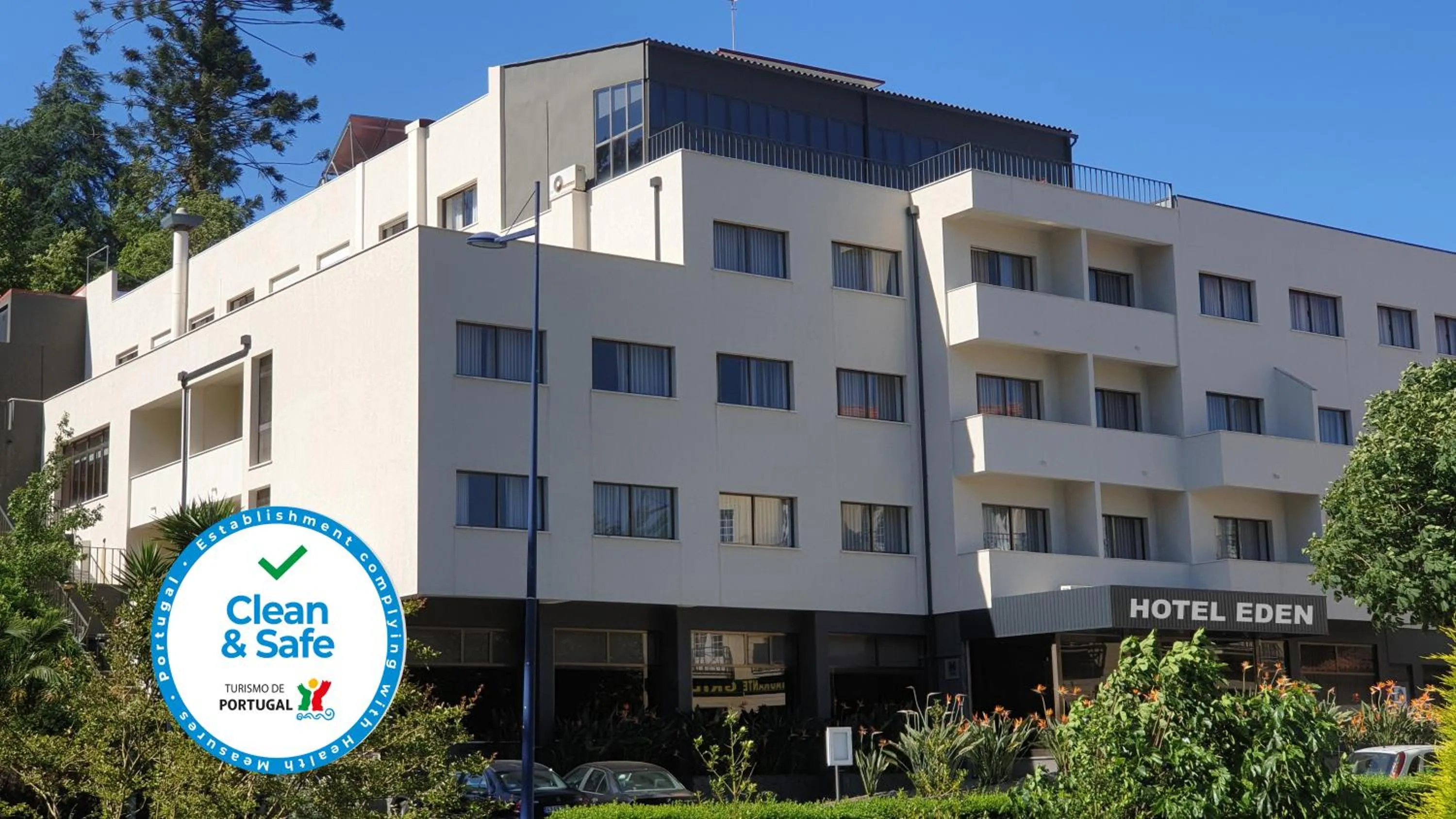 Property building in Hotel Eden