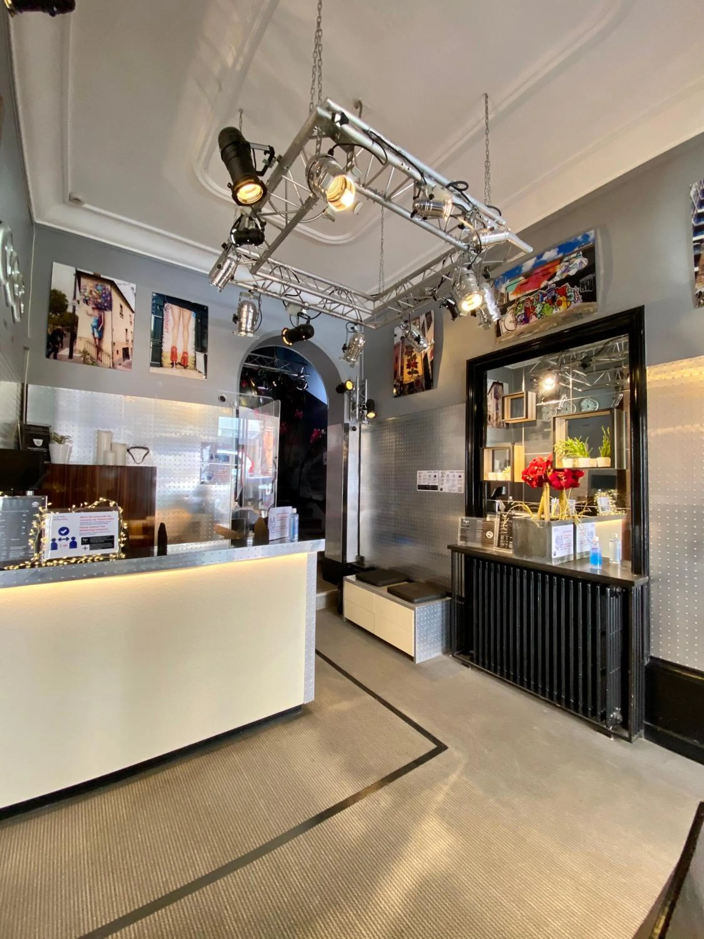 Lobby or reception in Hotel de Paris