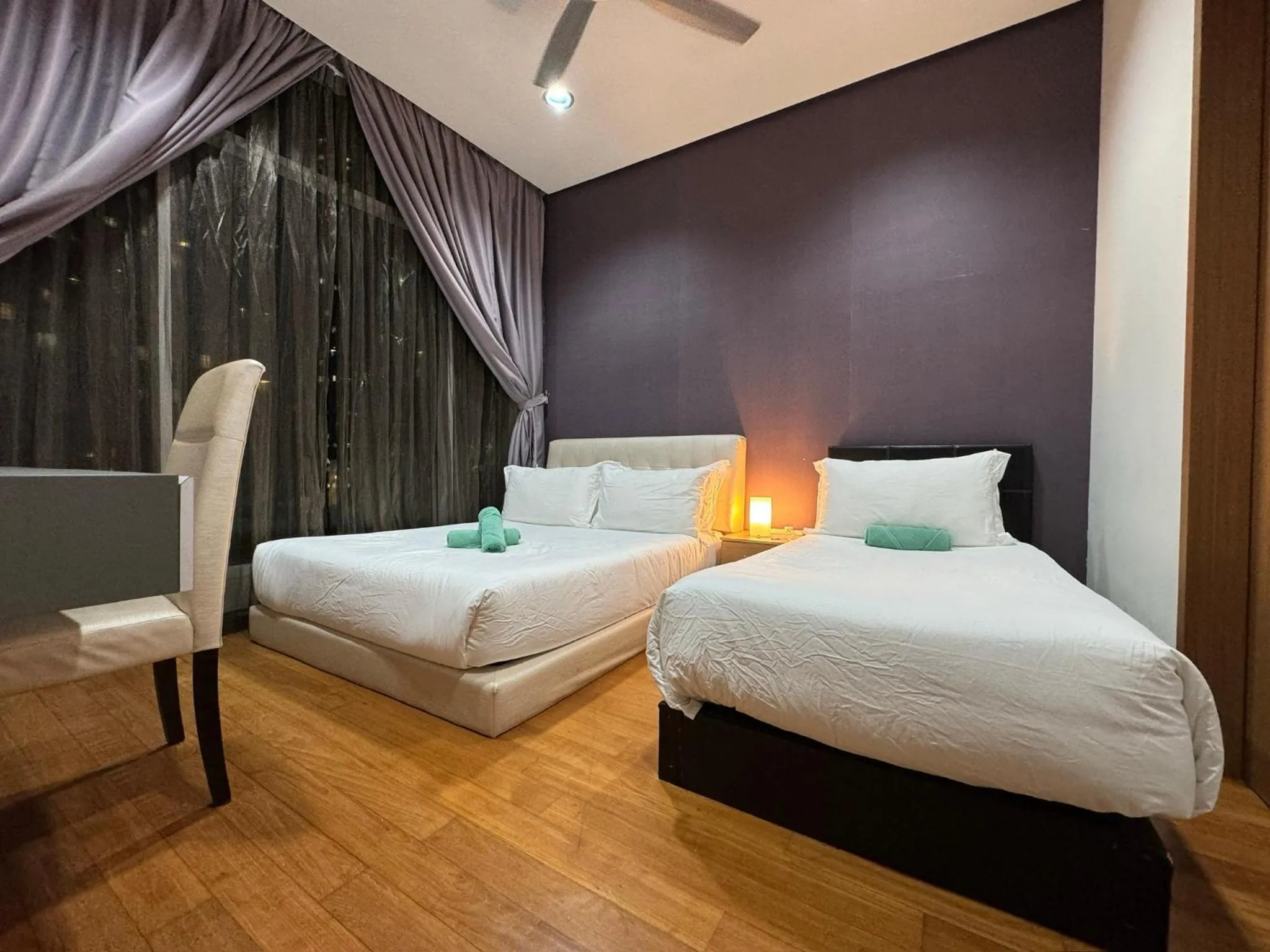 Bed in Soho Suites KLCC by Alucard's Cat