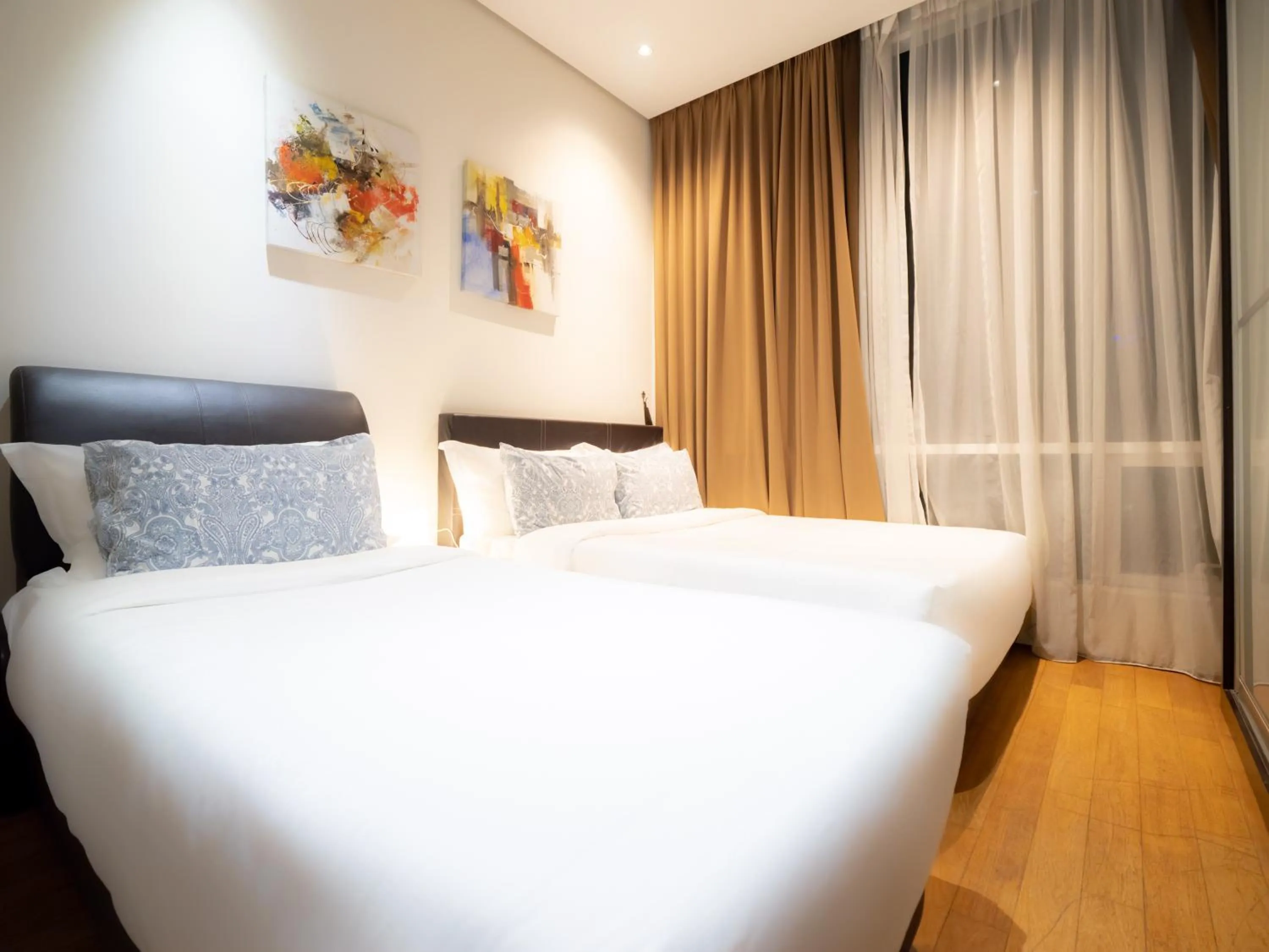 Bedroom, Bed in Soho Suites KLCC by Alucard's Cat