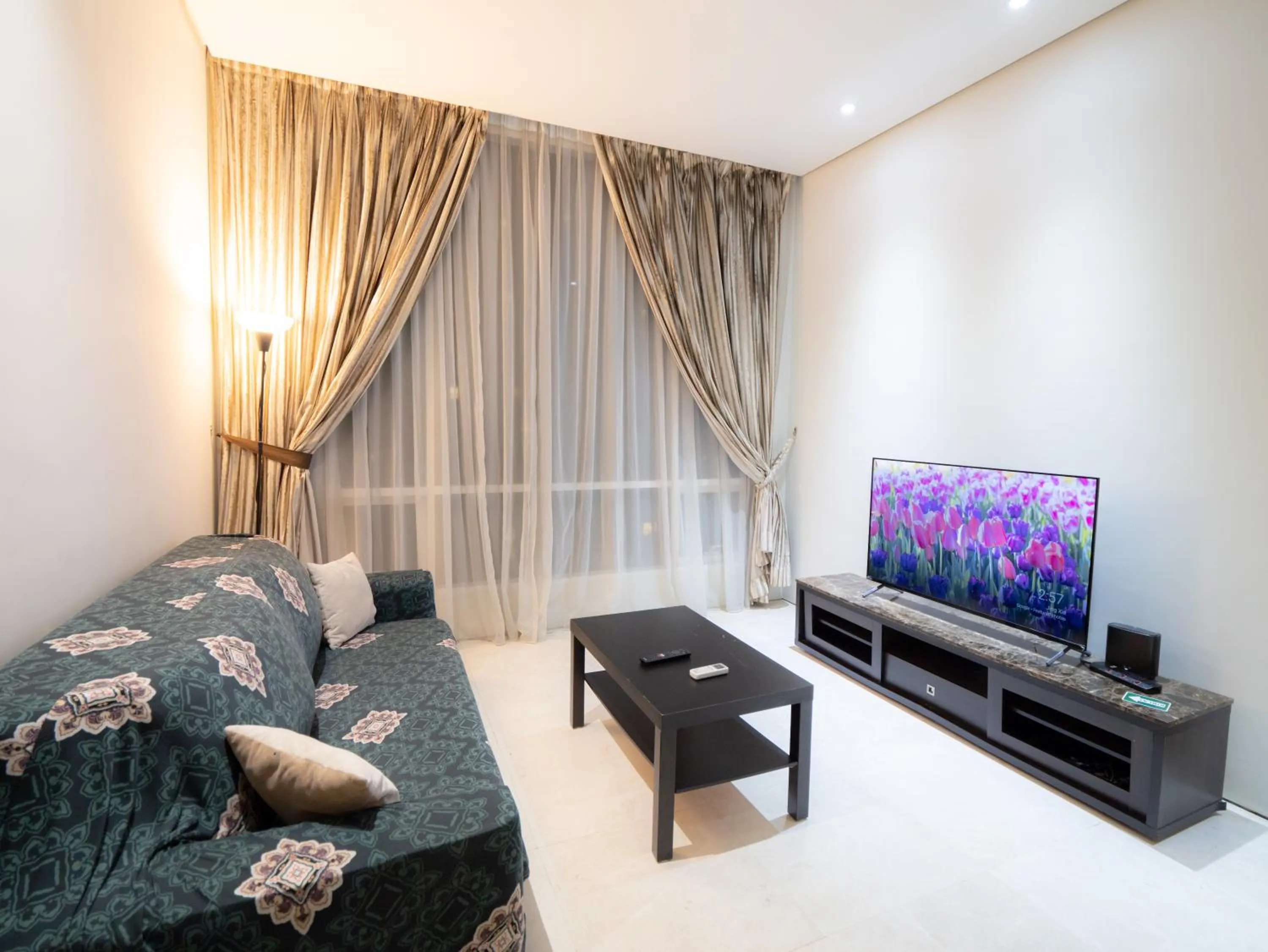 Living room, Bed in Soho Suites KLCC by Alucard's Cat