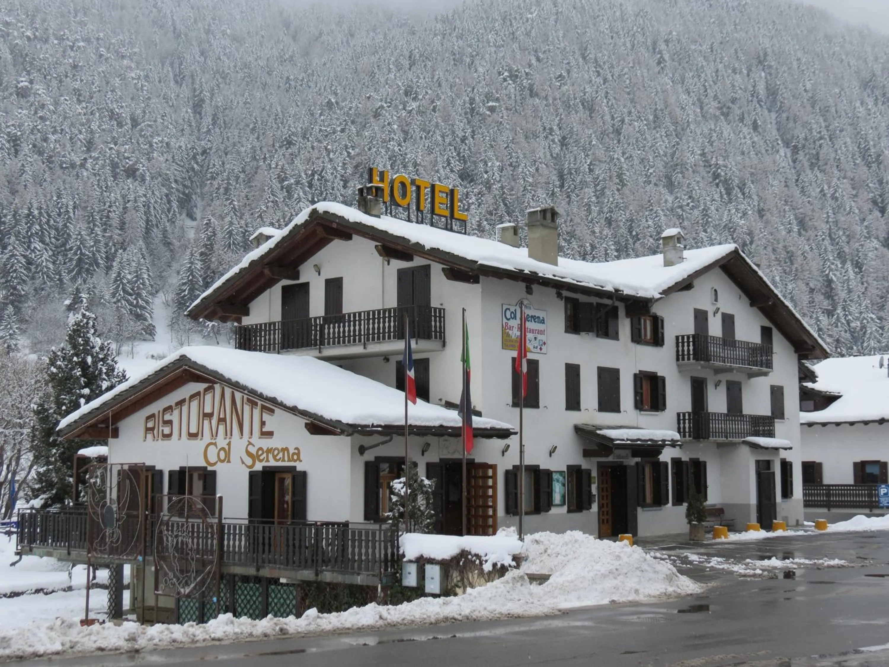 Facade/entrance in Hotel Col Serena