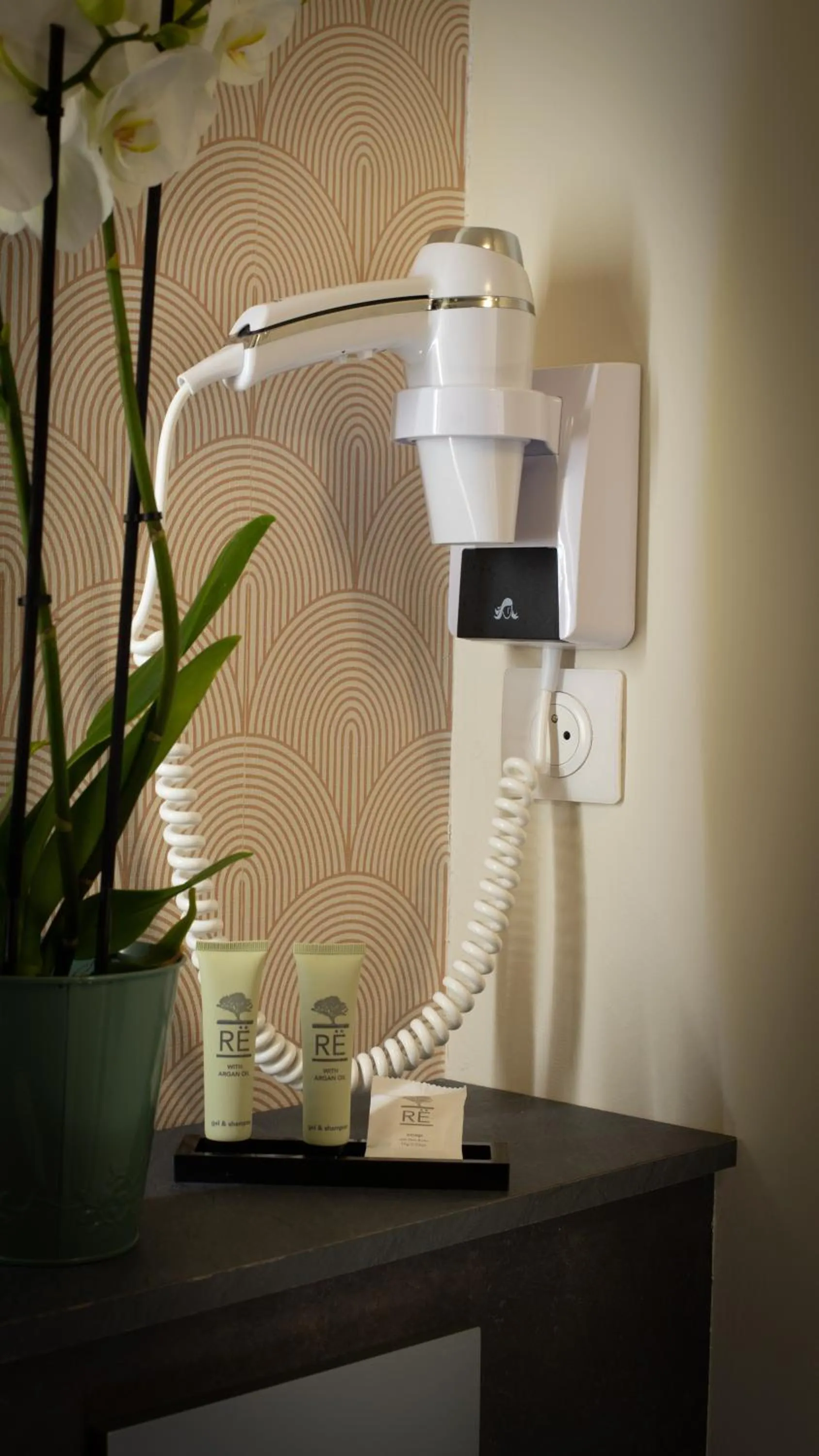 hair dryier in Hôtel Nell - Axelle - Maison Tassoni