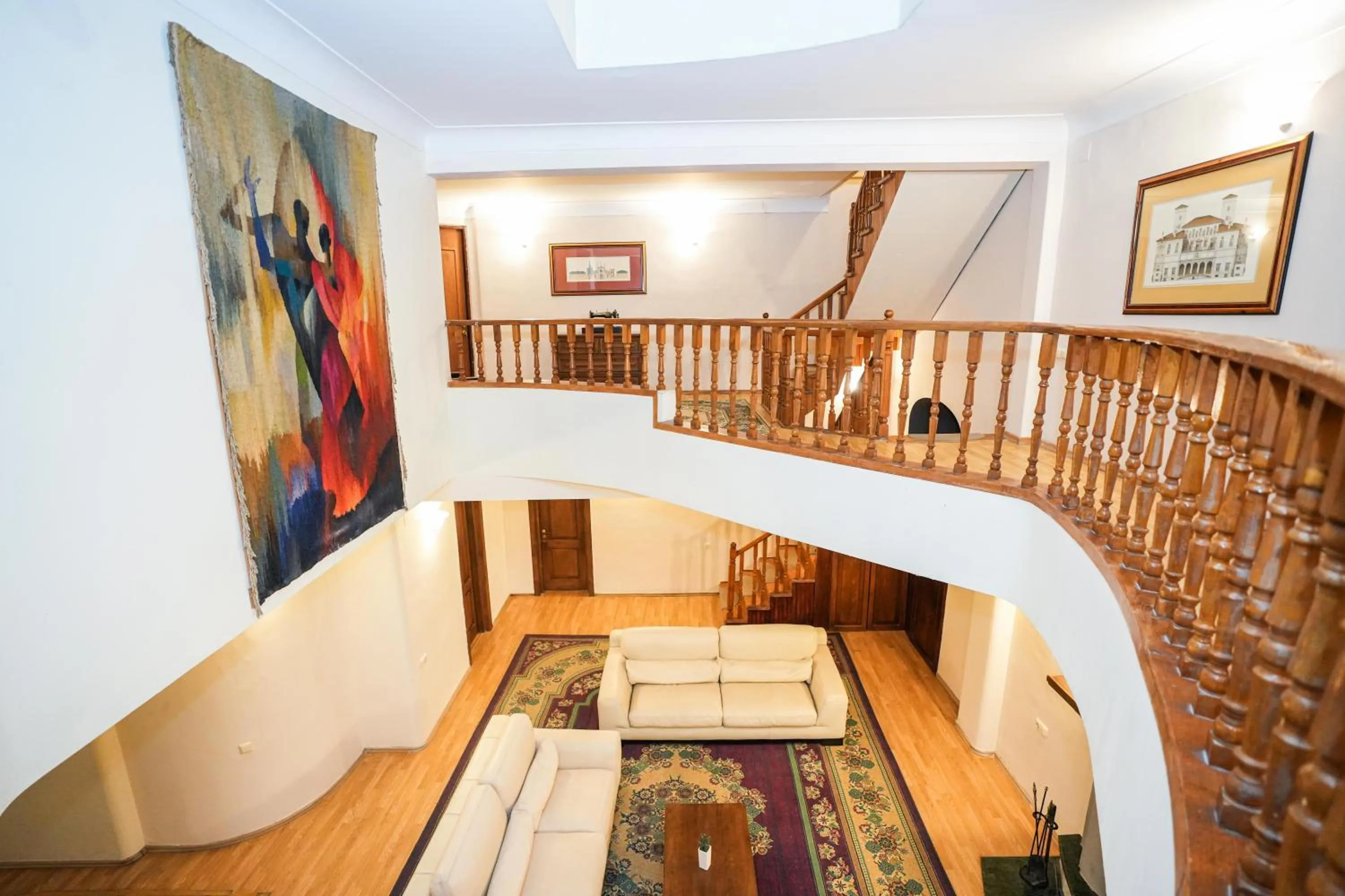 Living room in Beaumonde Hotel Tbilisi