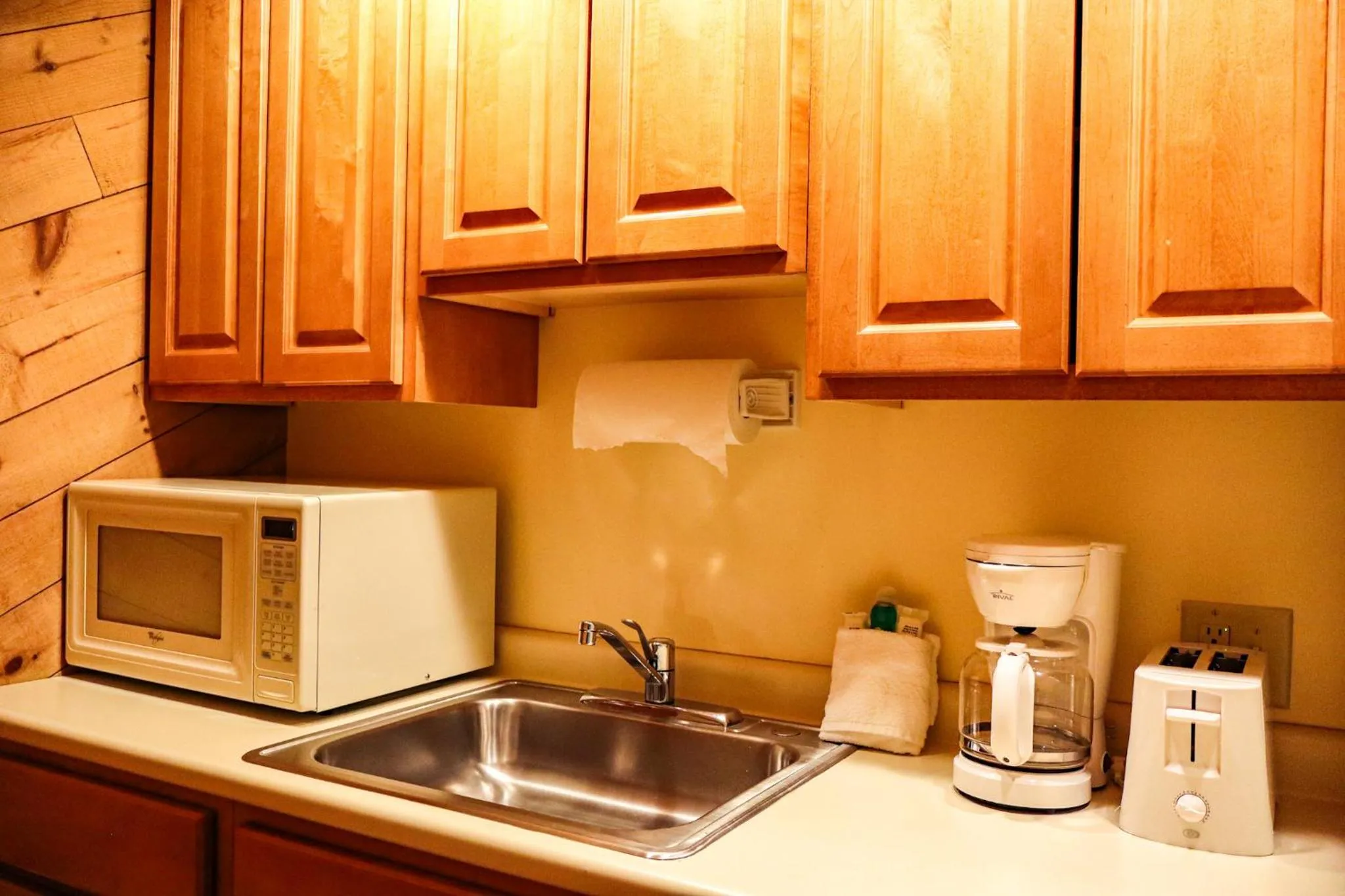 Kitchen or kitchenette in Snowy Owl Inn