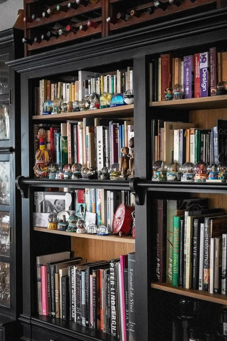 Library in LA BELLÊME BLEUE