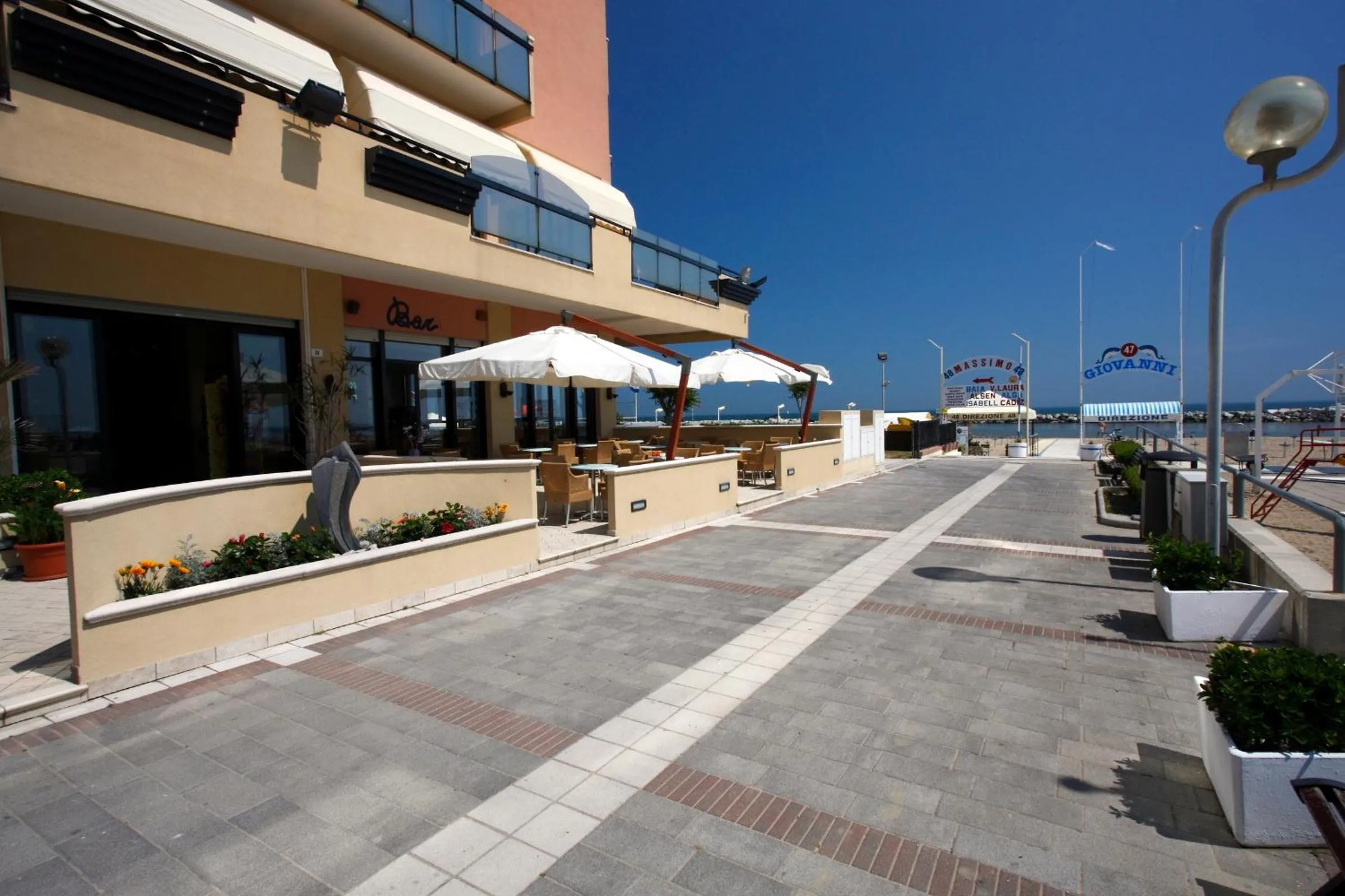 Facade/entrance in Hotel Baia