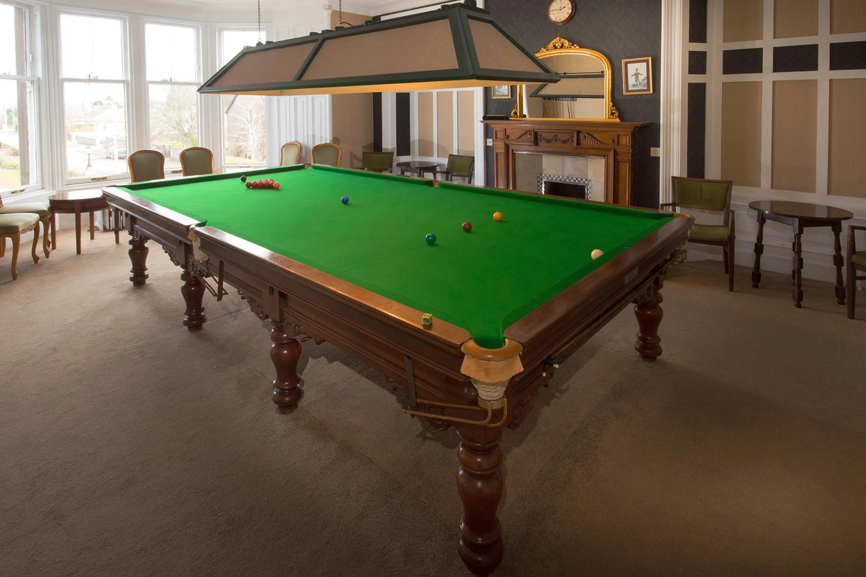 Billiard in Glenesk Hotel