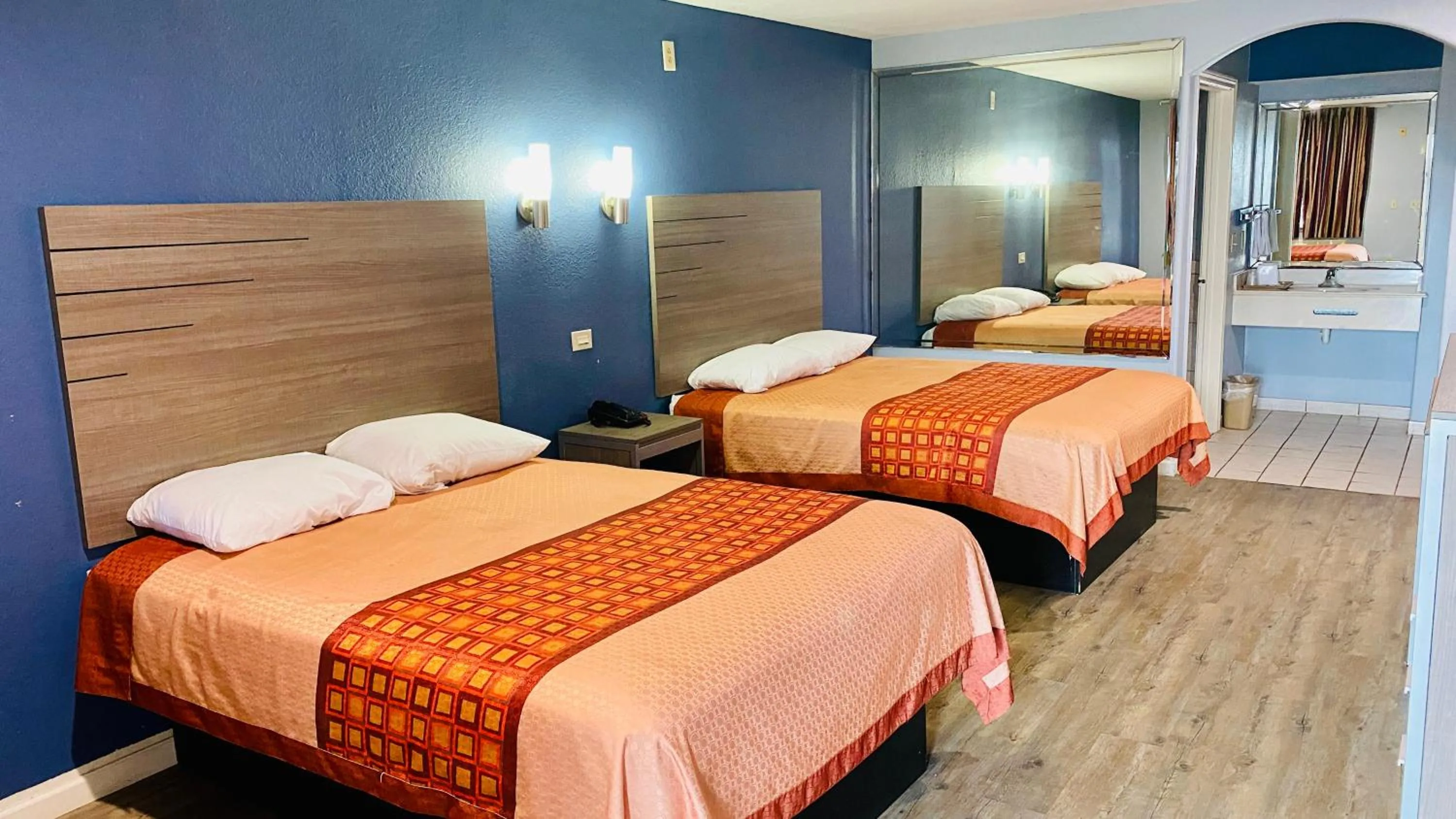 Bathroom in Home Place Inn and Suites-Hobby