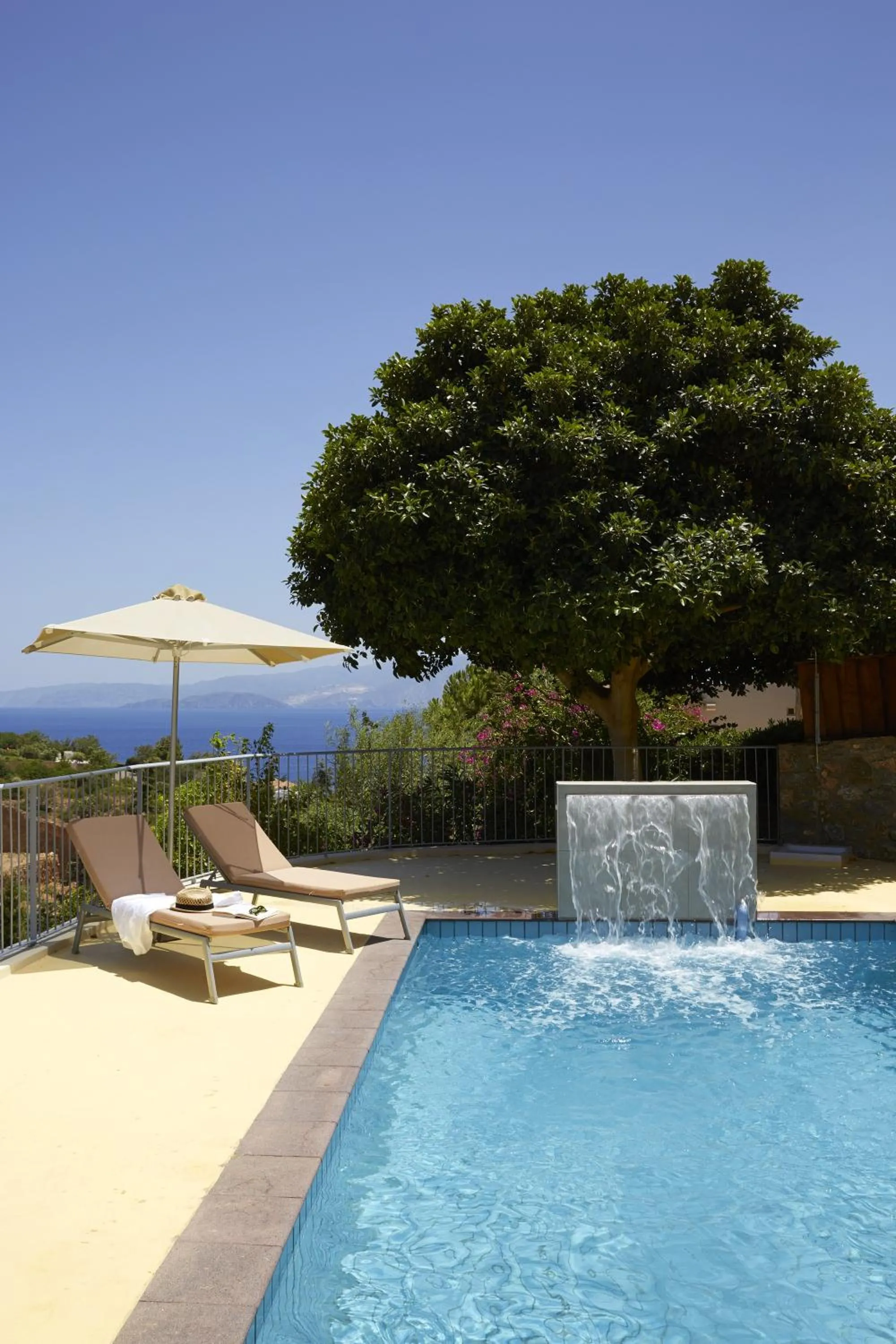 Patio in Pleiades Luxurious Villas