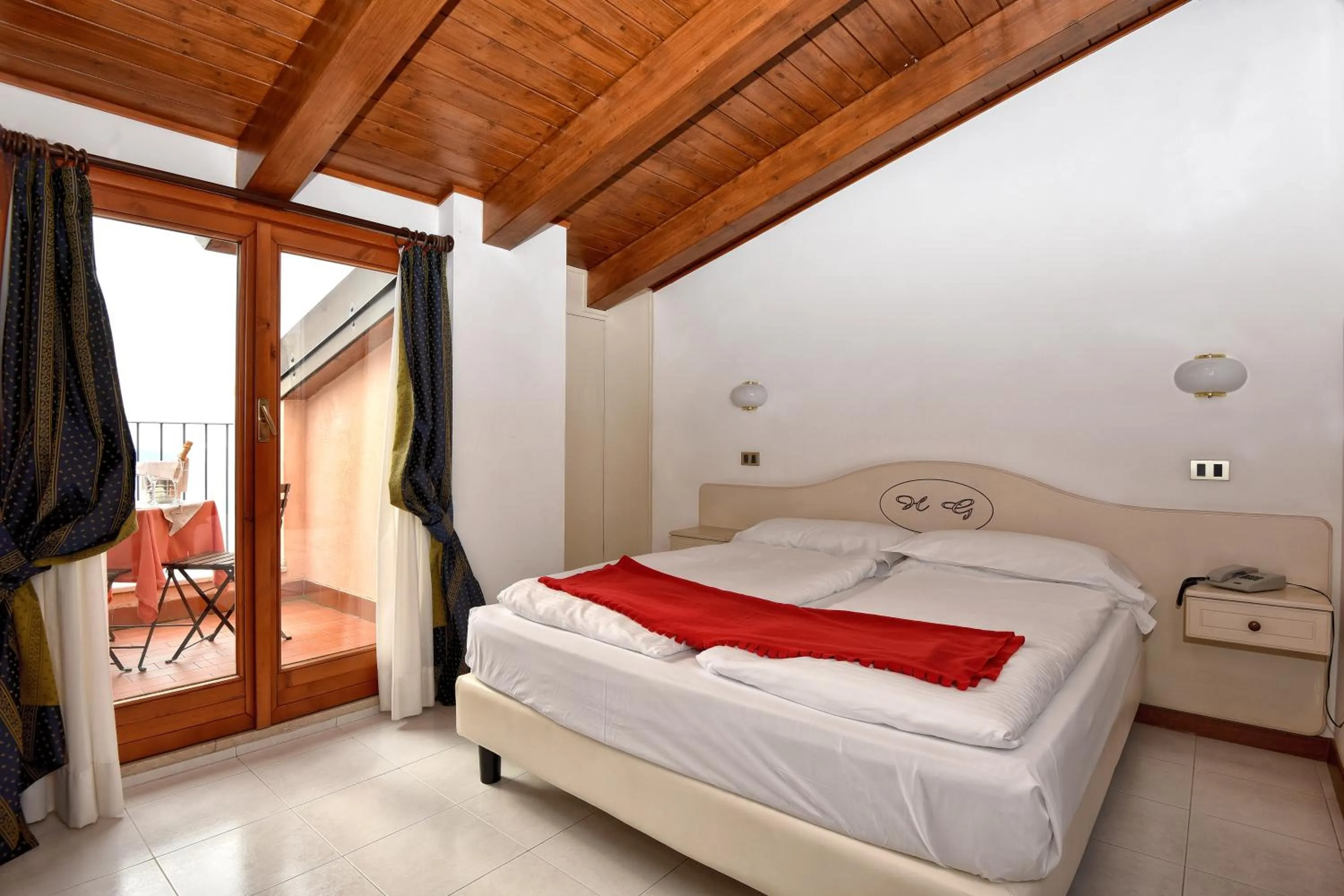 Bedroom, Bed in Hotel Gallo