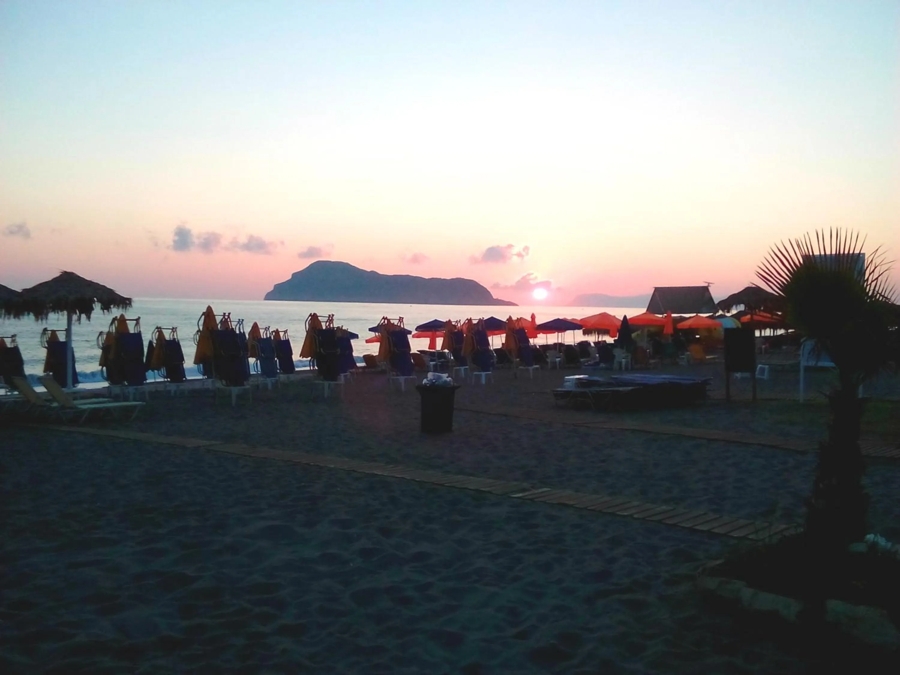 Beach in Katerina Seaside Studios