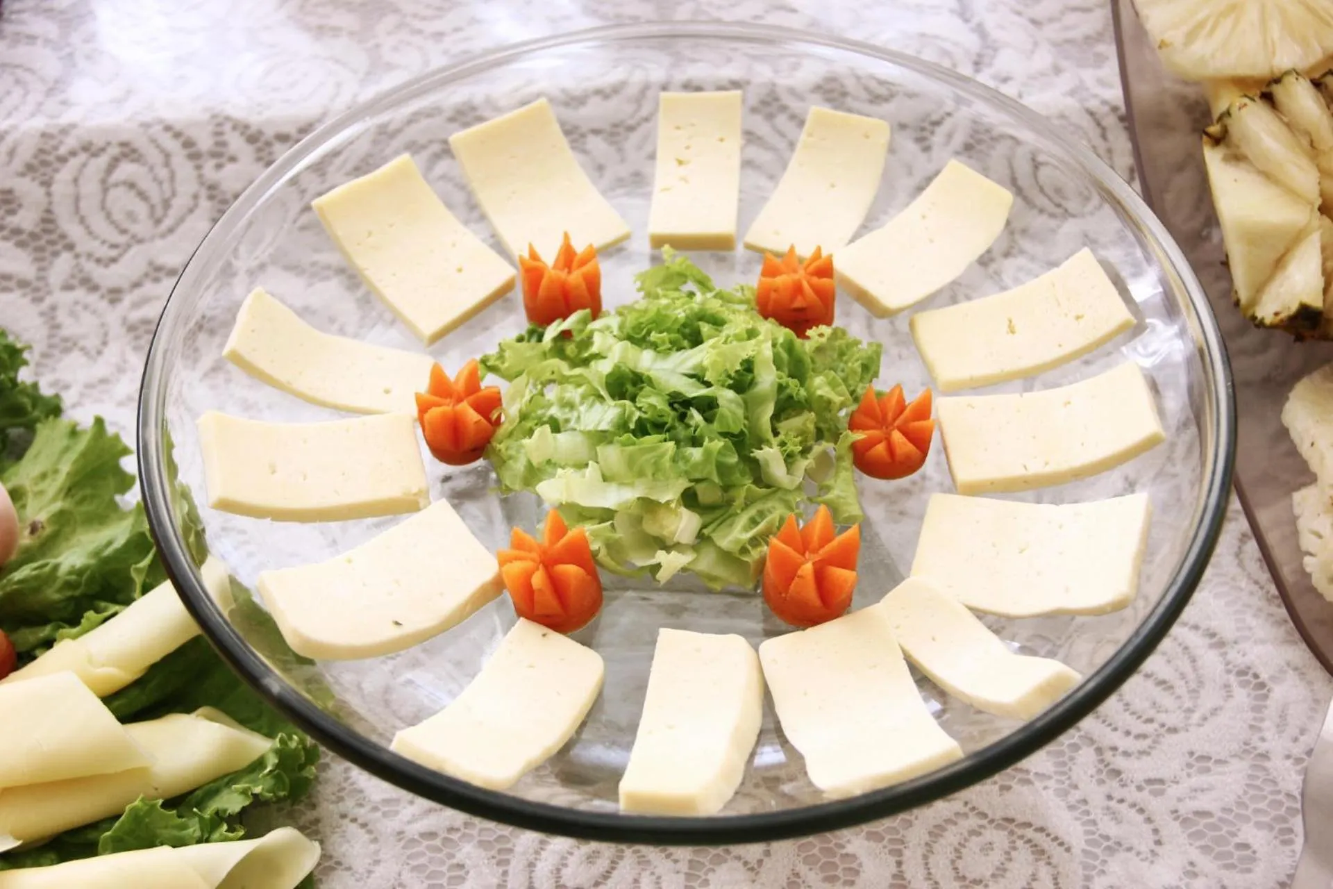 Buffet breakfast in San Phillip Flat Hotel