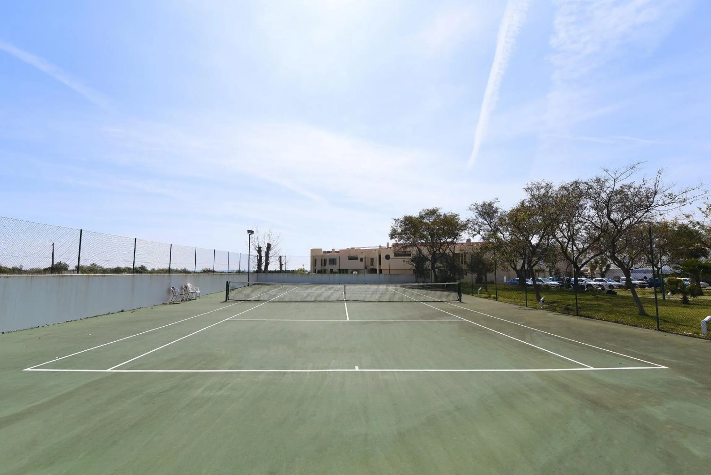 Tennis court in Praia da Lota Resort – Beachfront Hotel