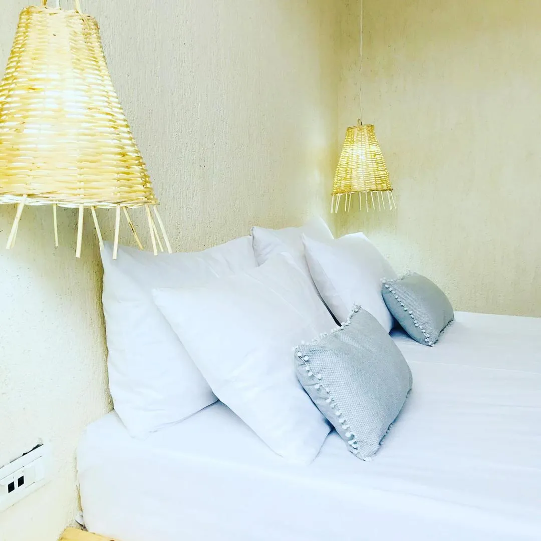 Bed in Geo & Art Boutique Hotel Himara