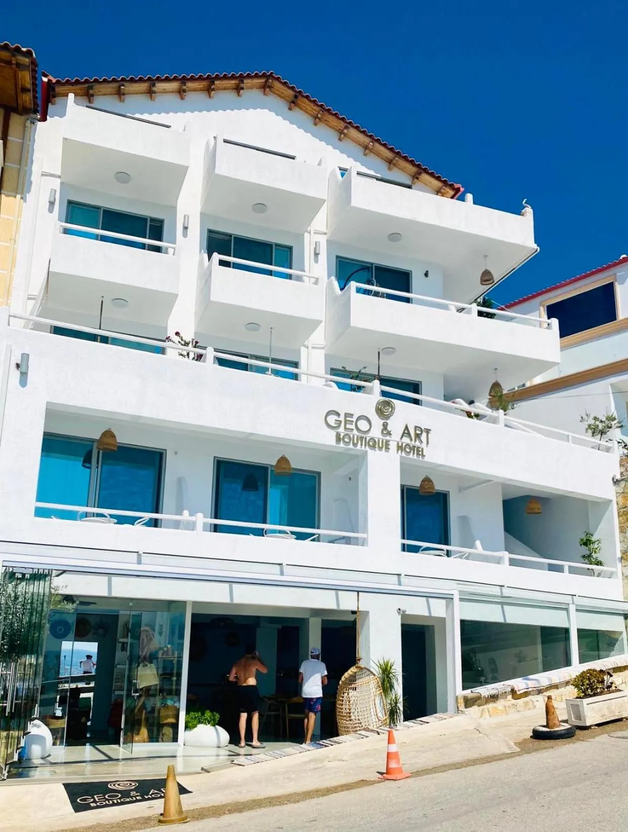 Property building in Geo & Art Boutique Hotel Himara