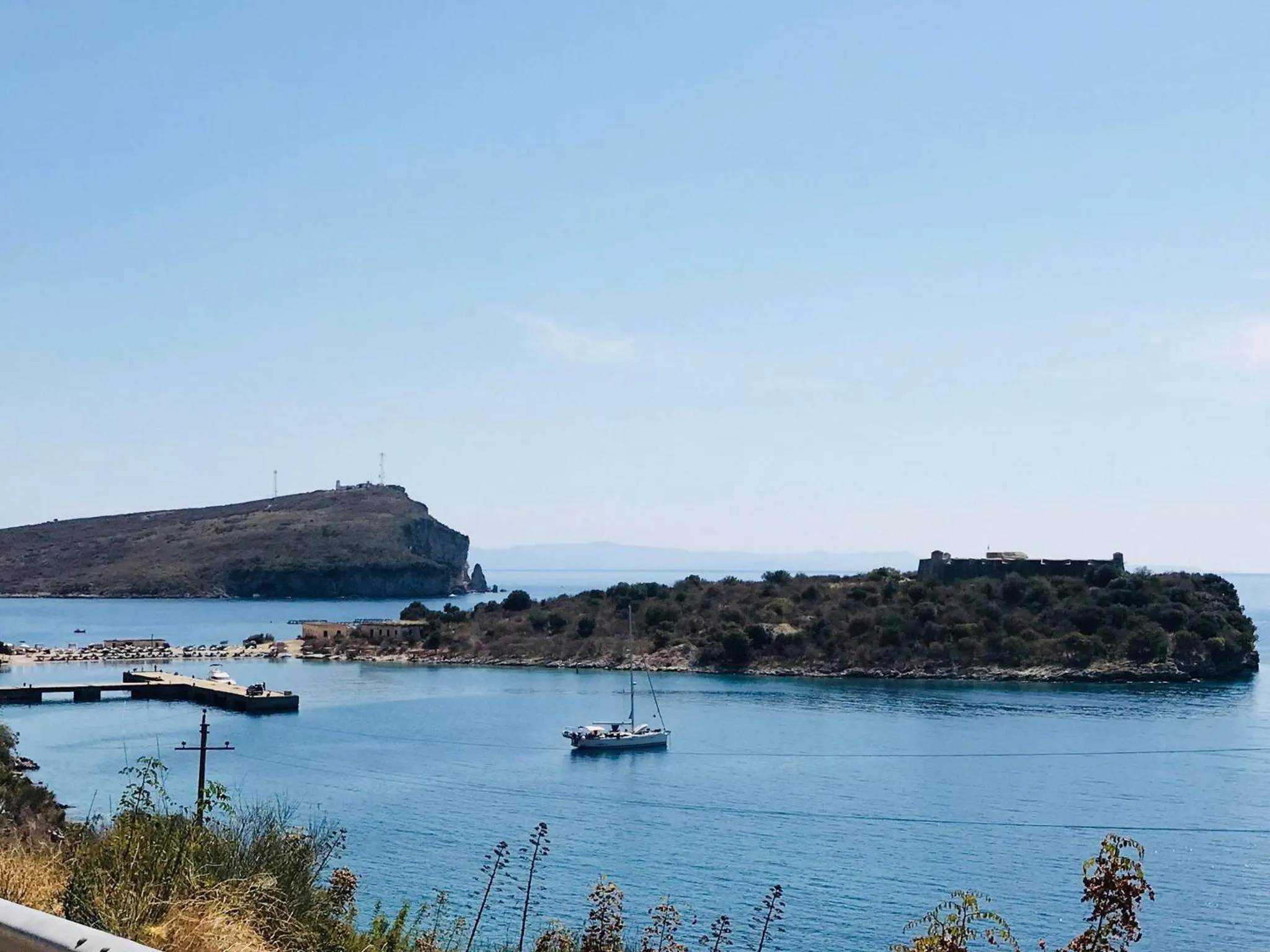 Mountain view in Geo & Art Boutique Hotel Himara