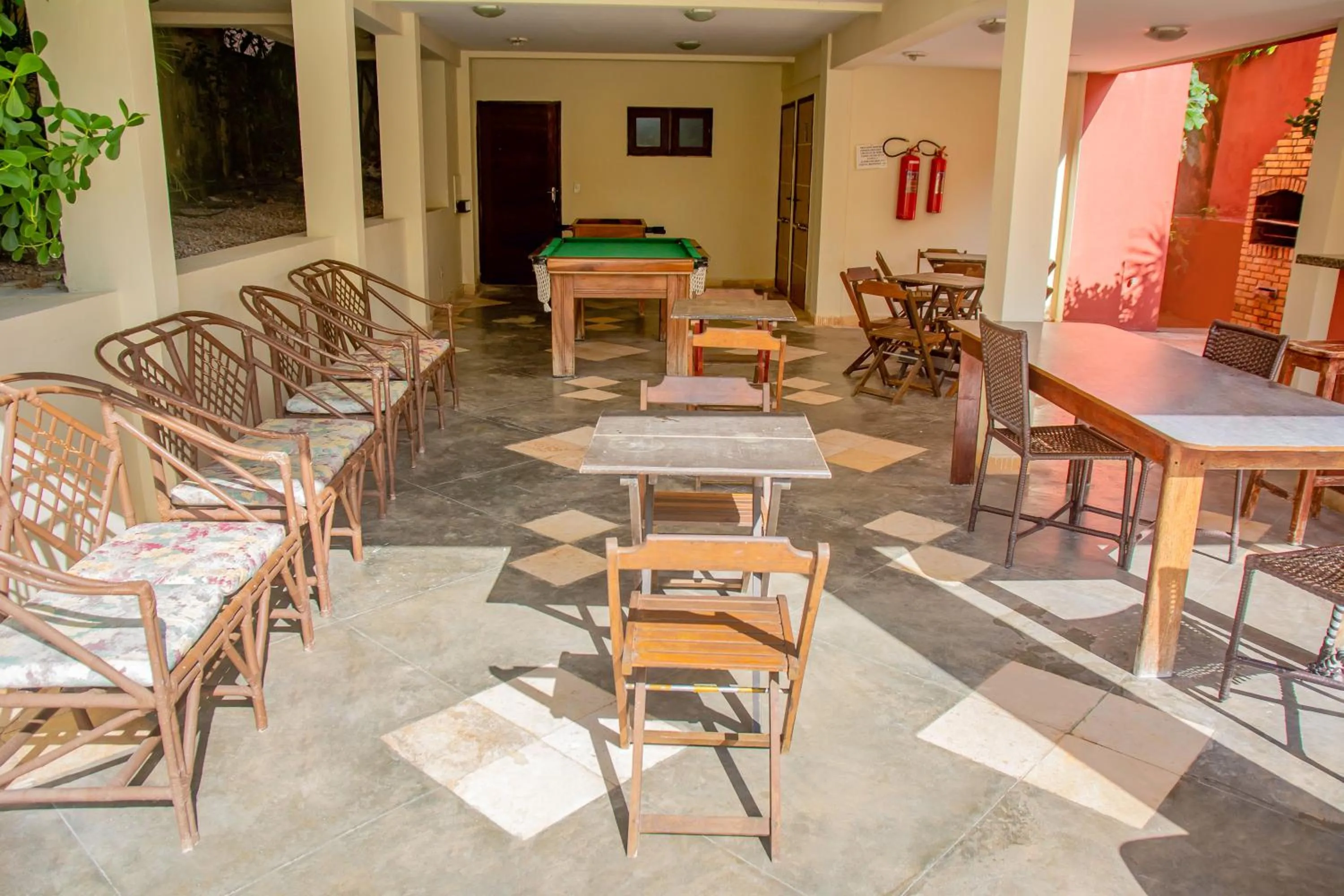 BBQ facilities in Pousada Vale do Sul