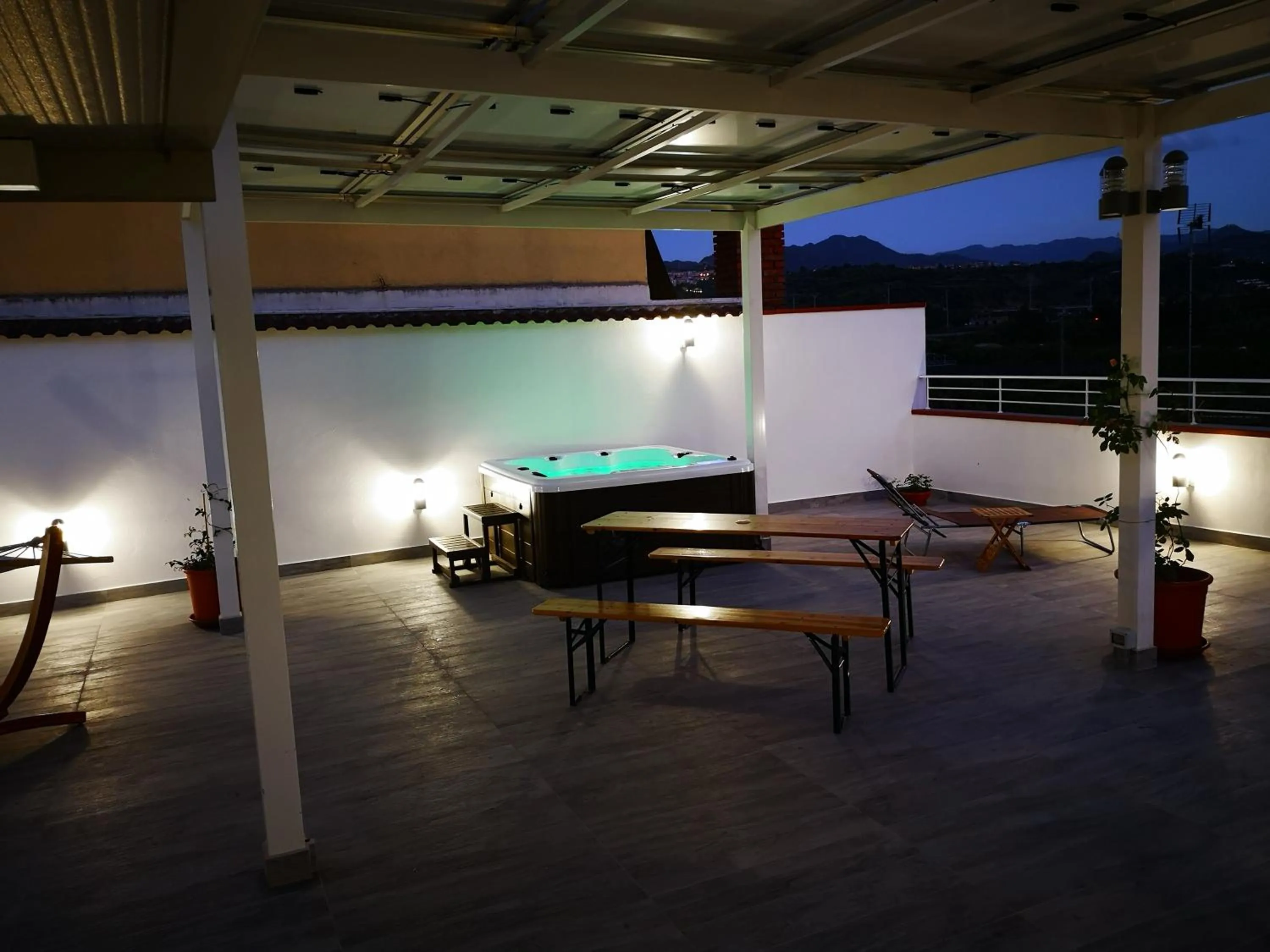 Balcony/Terrace in B&B Tonnarella Beach