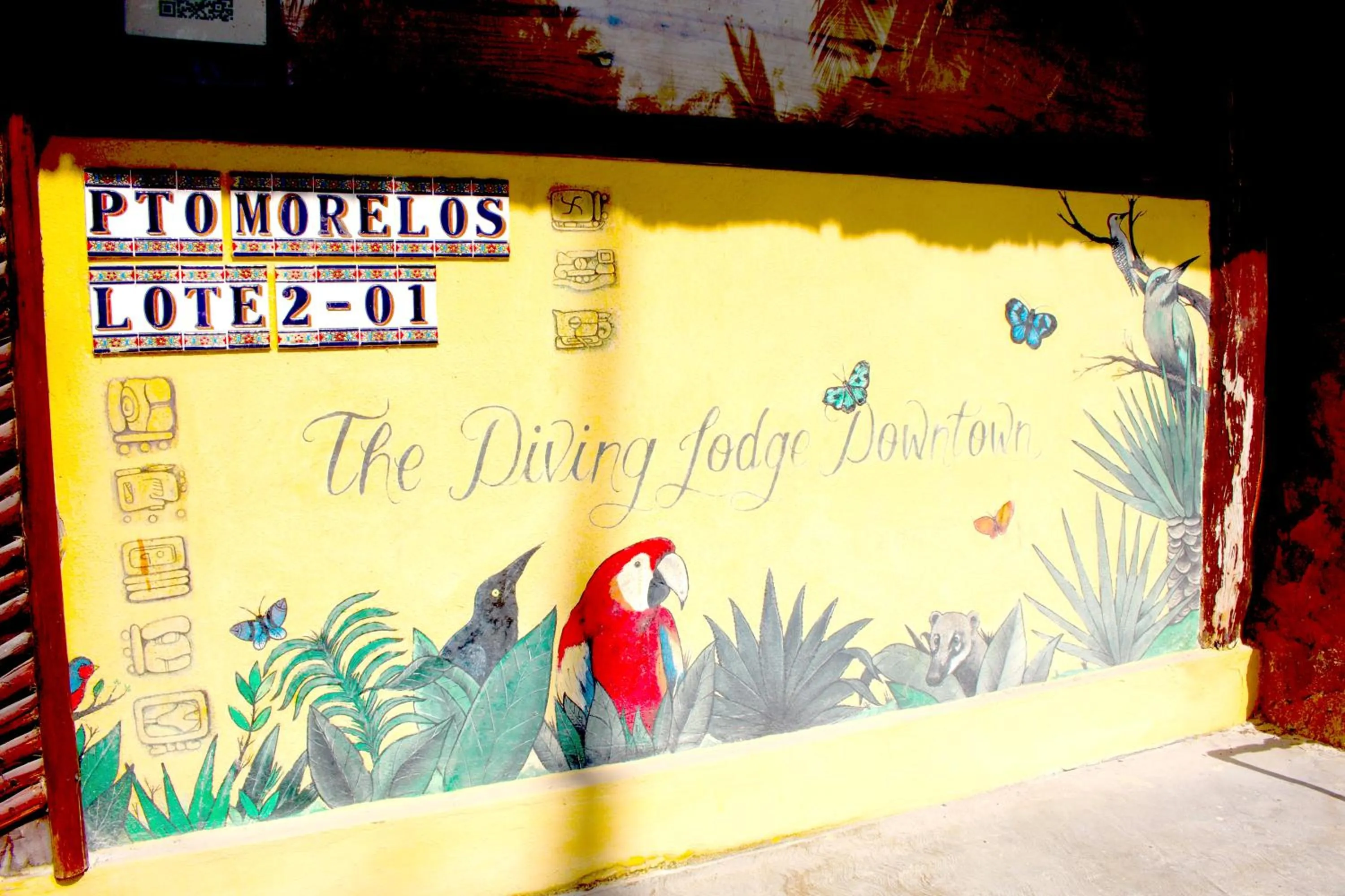 Property logo or sign in The Diving Lodge Downtown