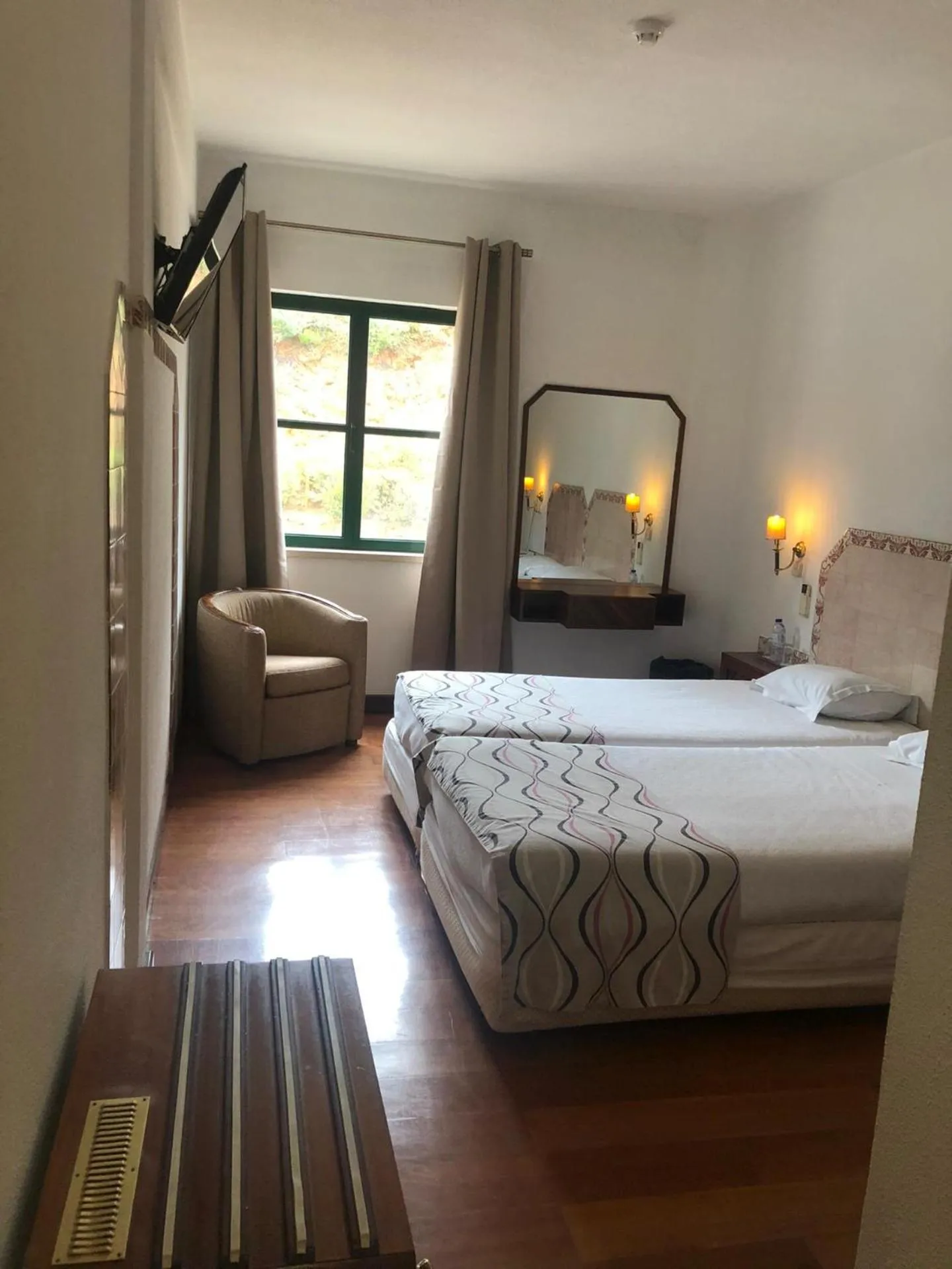 Bed in Hotel Castelo de Vide