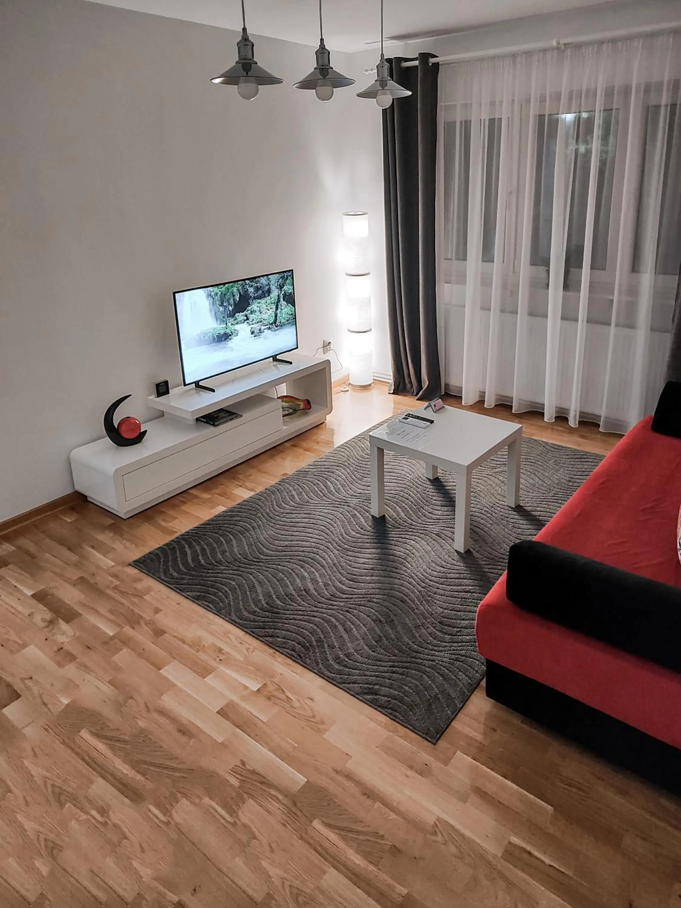 TV and multimedia in Apartament Alina - la parter & parcare rezervata