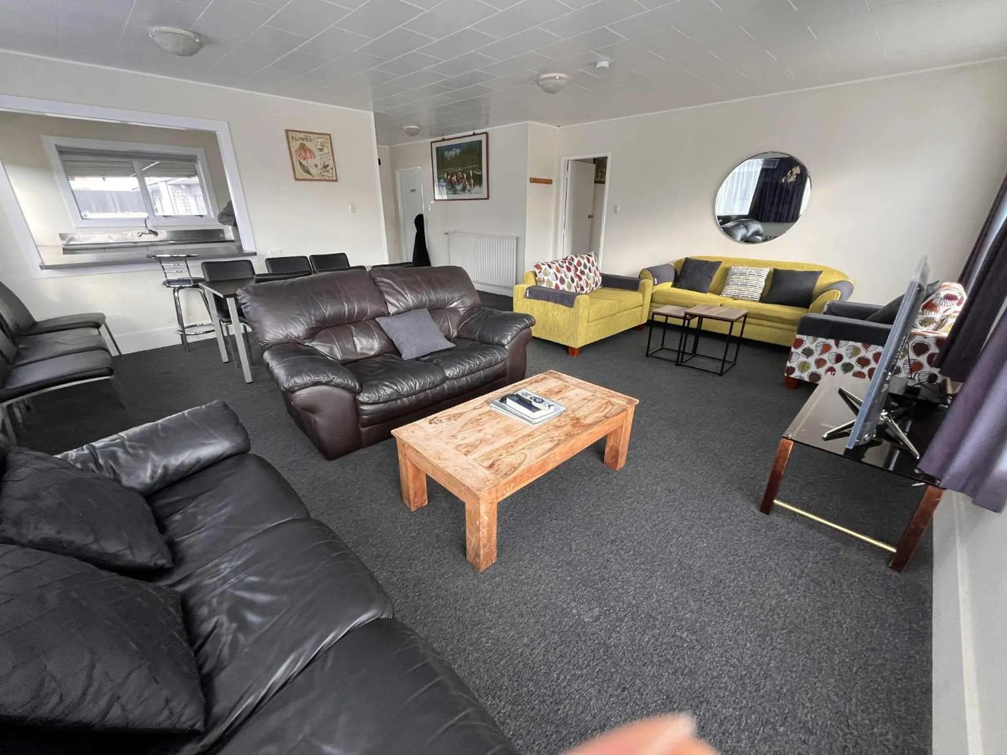 Living room in Kowhai Motel Rotorua