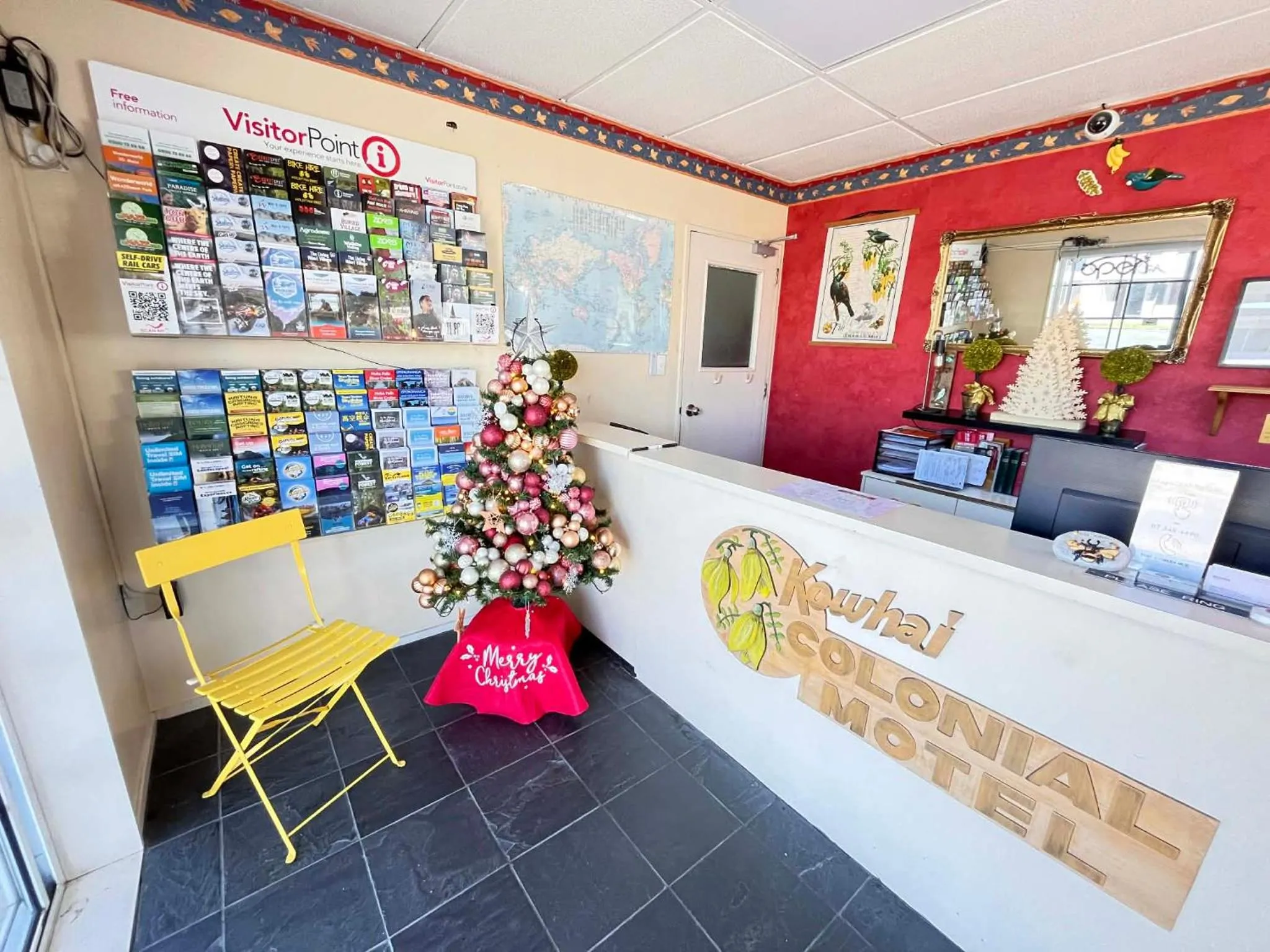 Lobby or reception in Kowhai Motel Rotorua