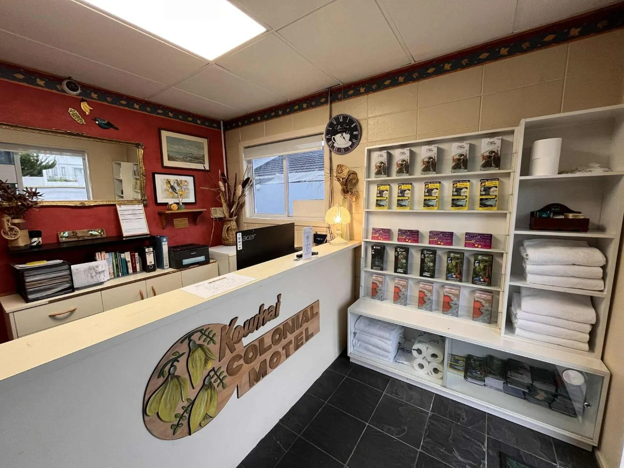 Lobby or reception in Kowhai Motel Rotorua
