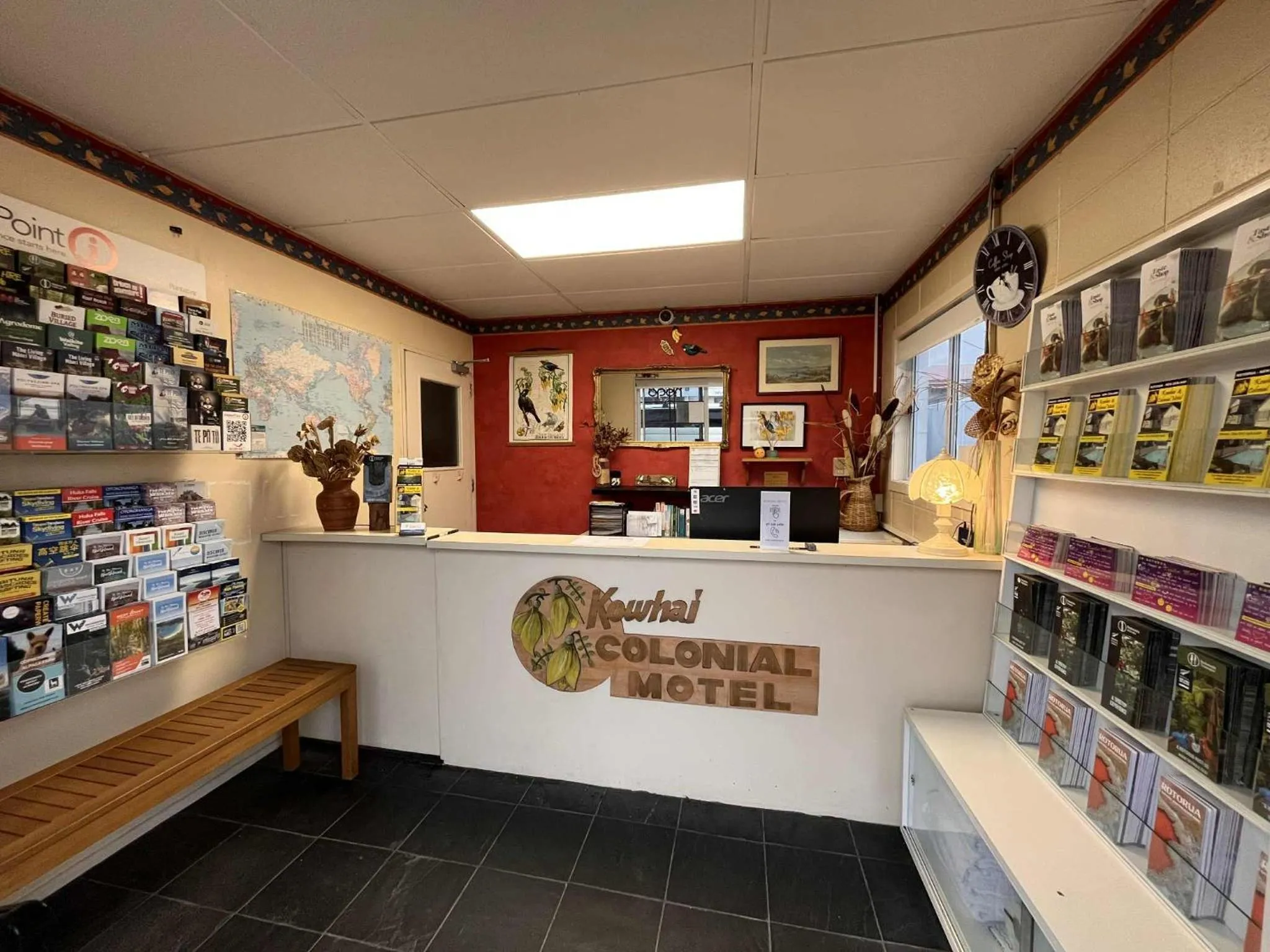 Lobby or reception in Kowhai Motel Rotorua