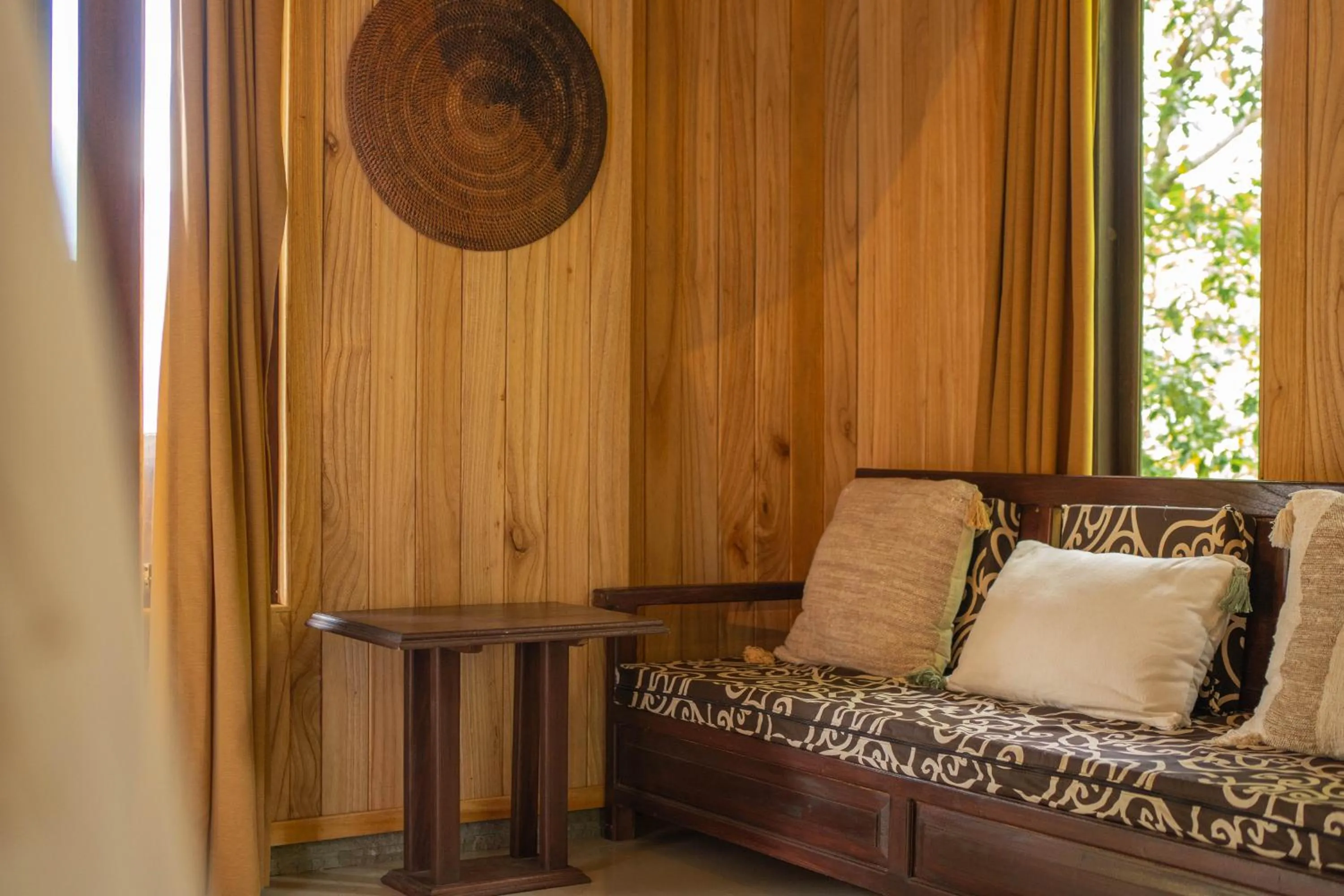 Seating area in Puri Alam Bali