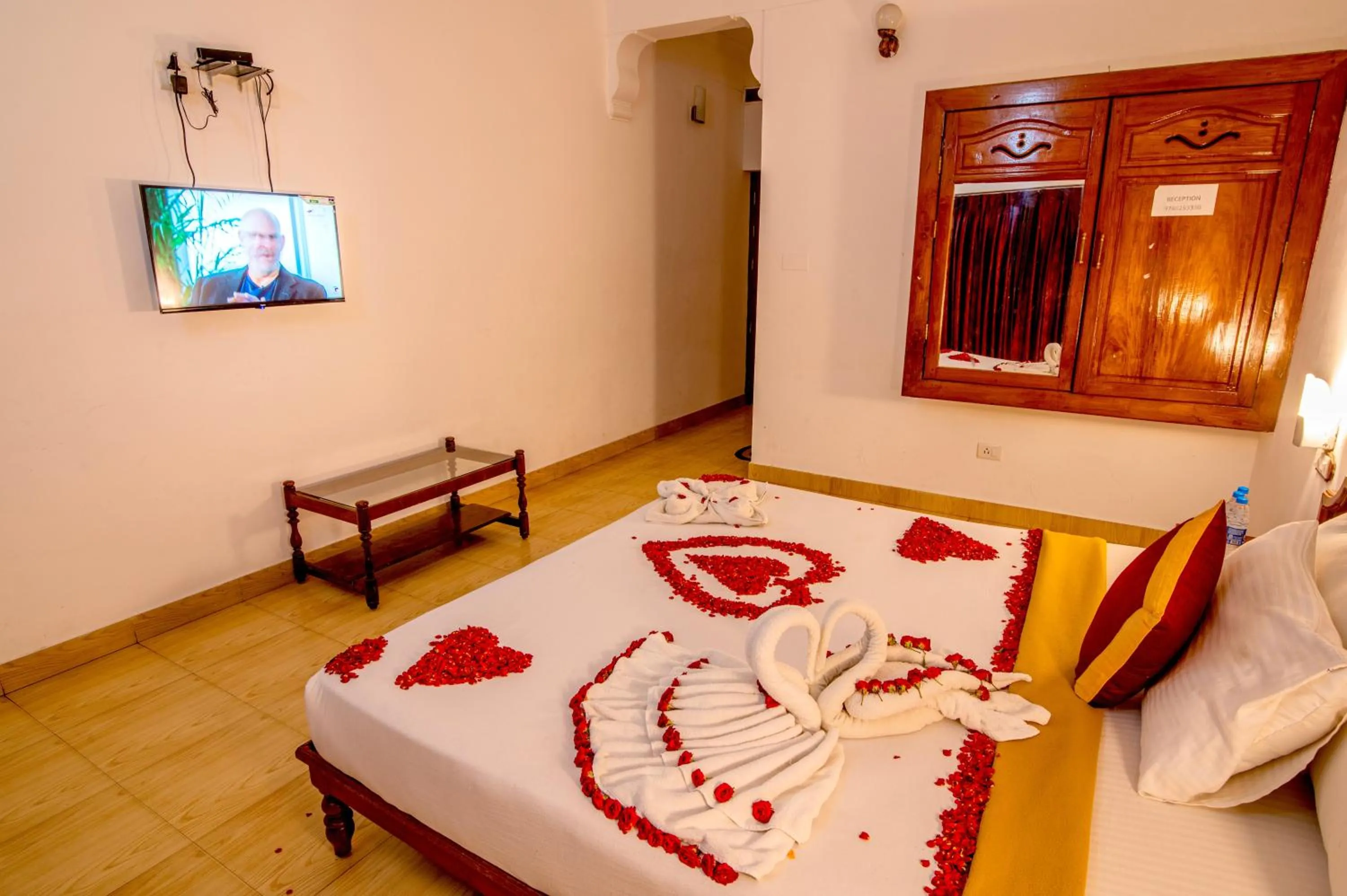 Bedroom, Bed in Jasmine Palace