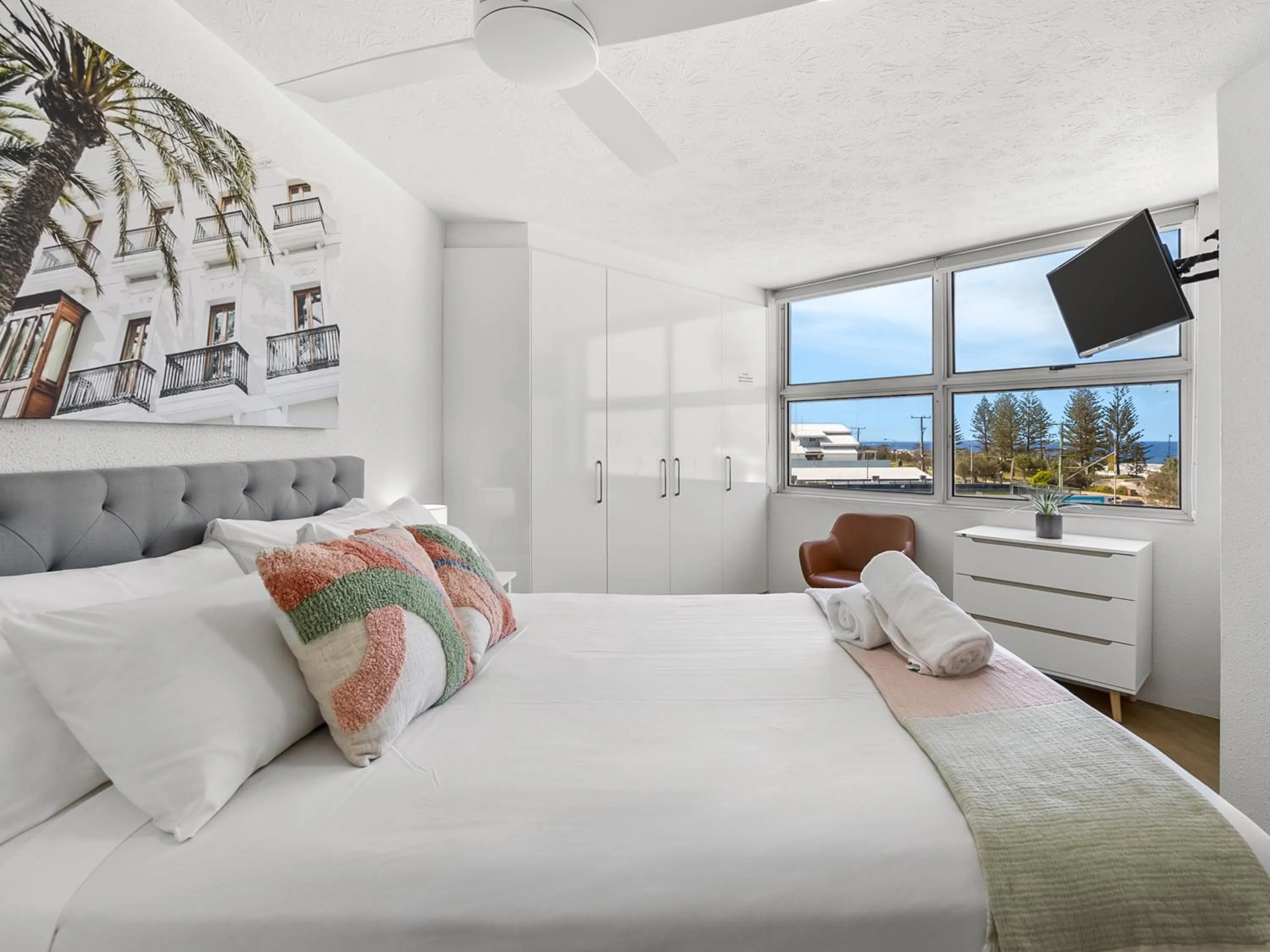 Bed in Mandolin Beachfront Resort