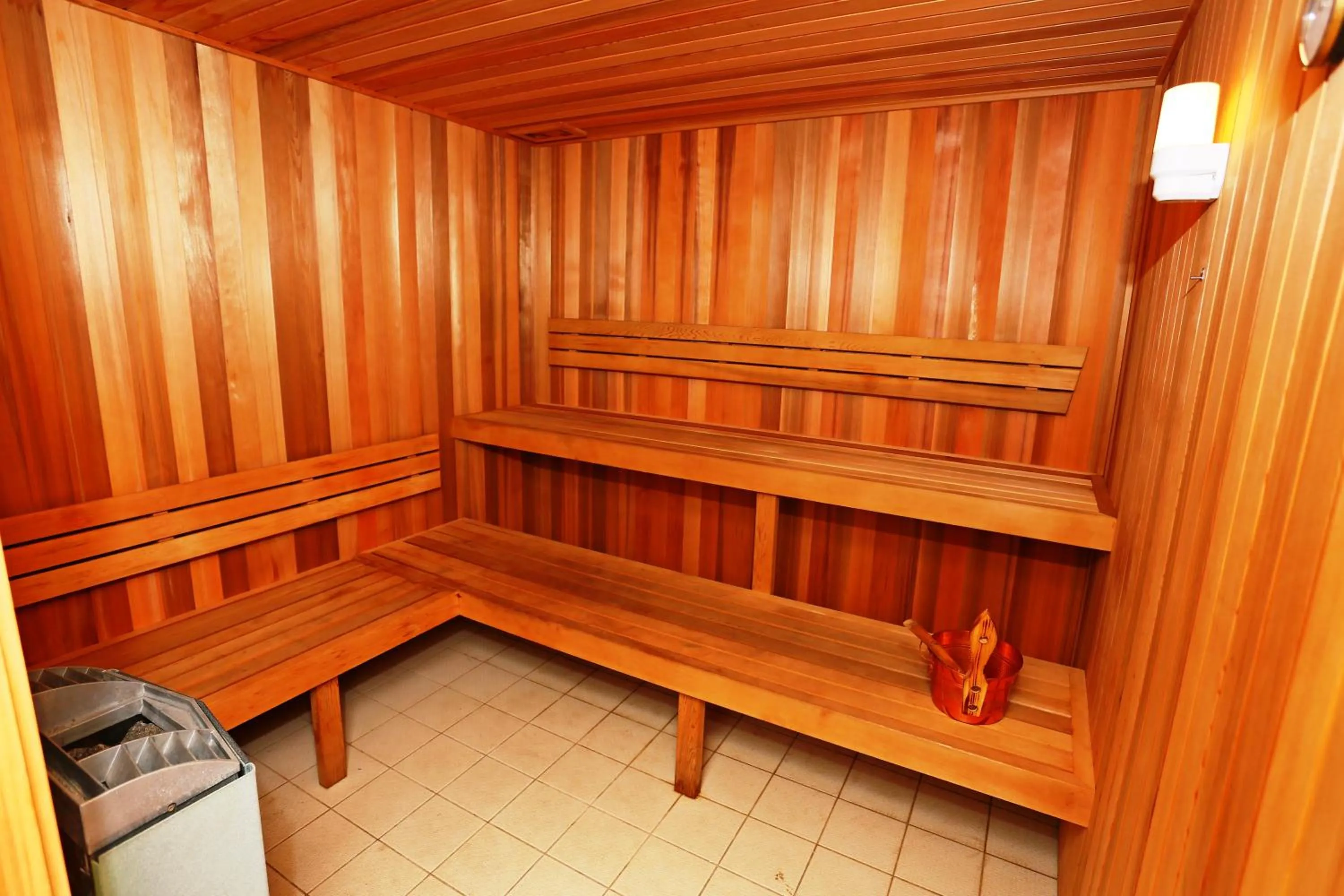 Sauna in Mandolin Beachfront Resort