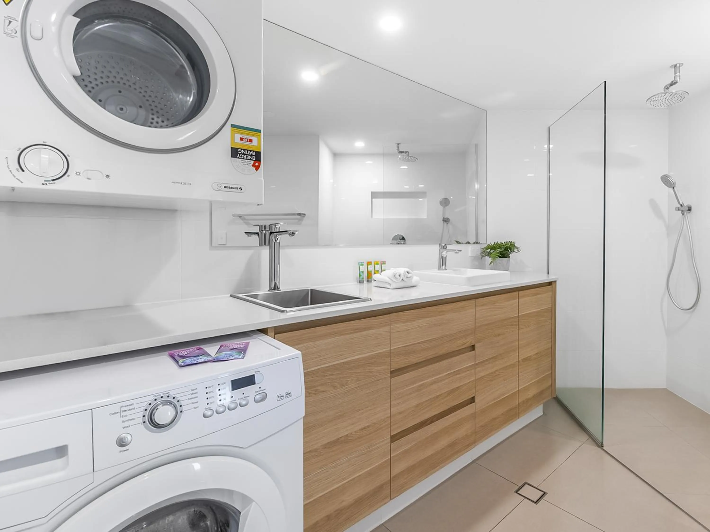 Shower in Mandolin Beachfront Resort
