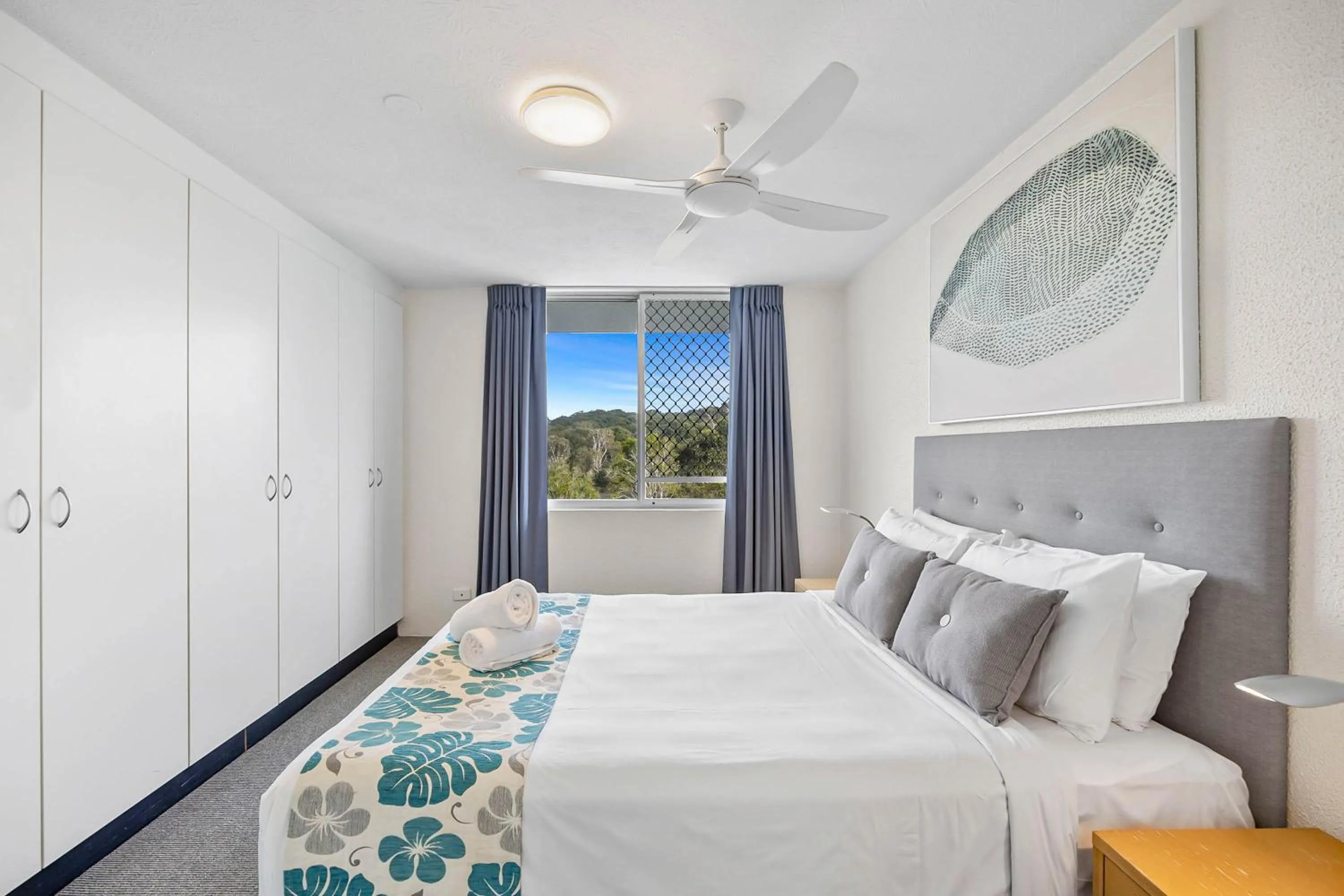 Bed in Mandolin Beachfront Resort