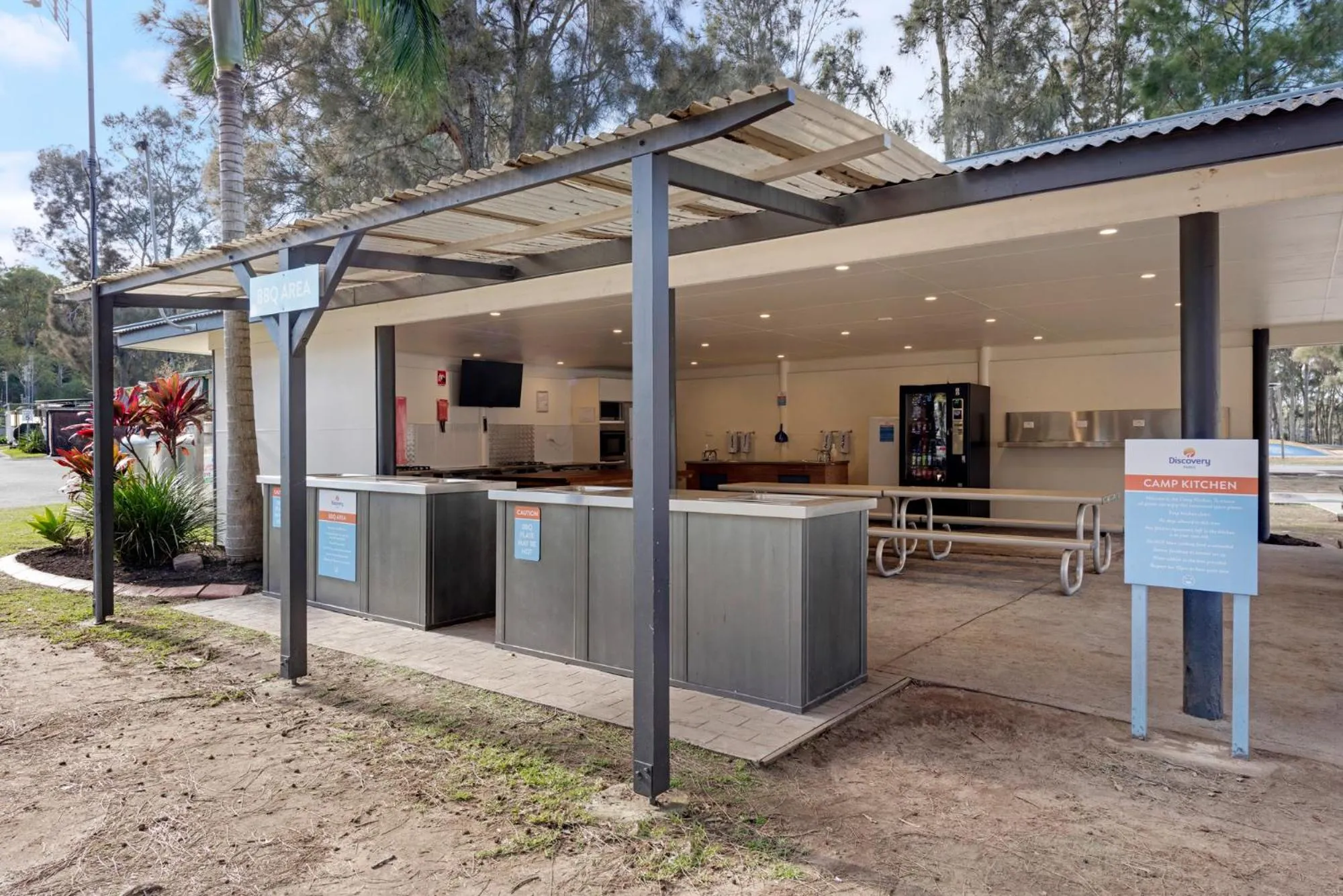 BBQ facilities in Discovery Parks - Gerroa