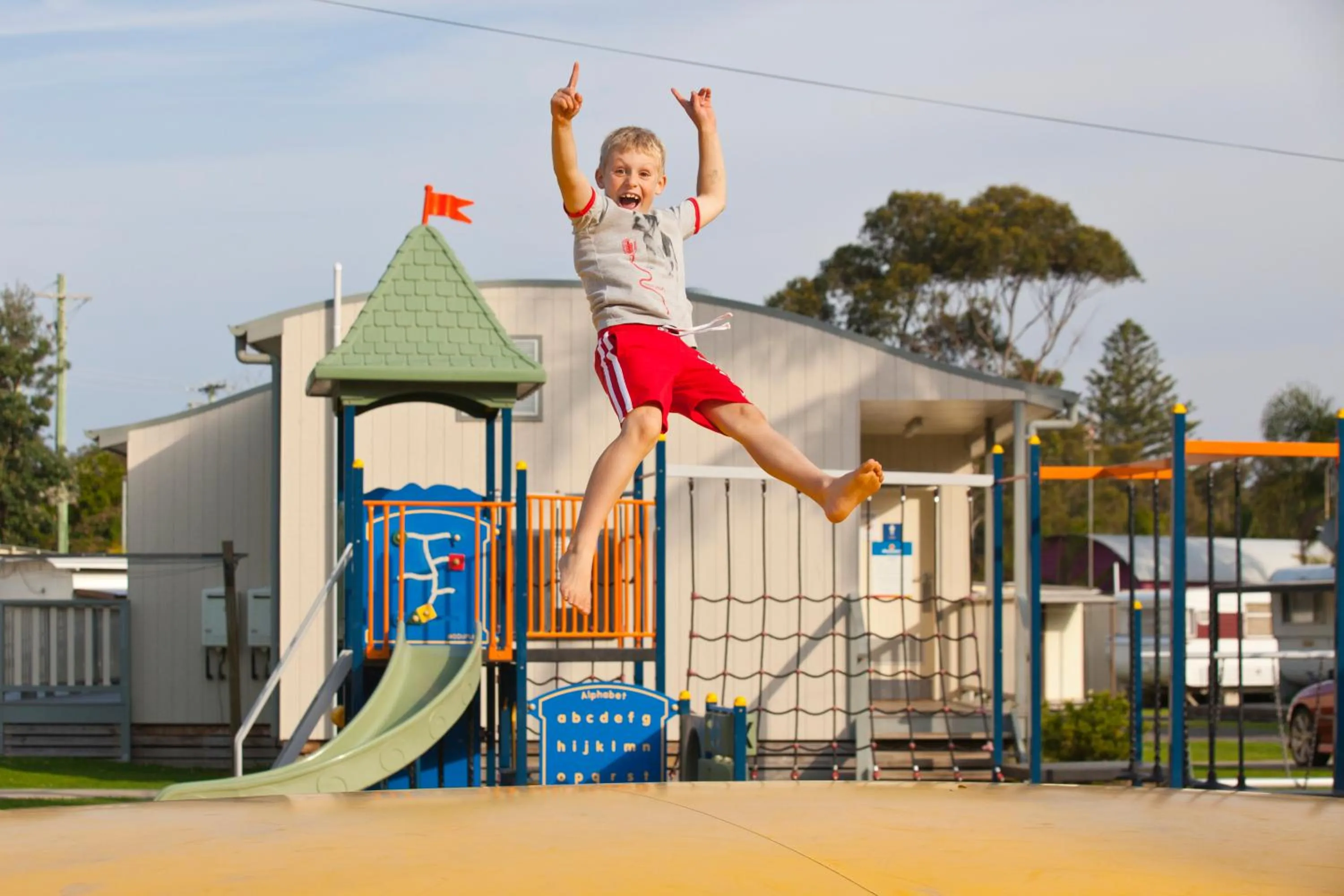 Children play ground in Discovery Parks - Gerroa