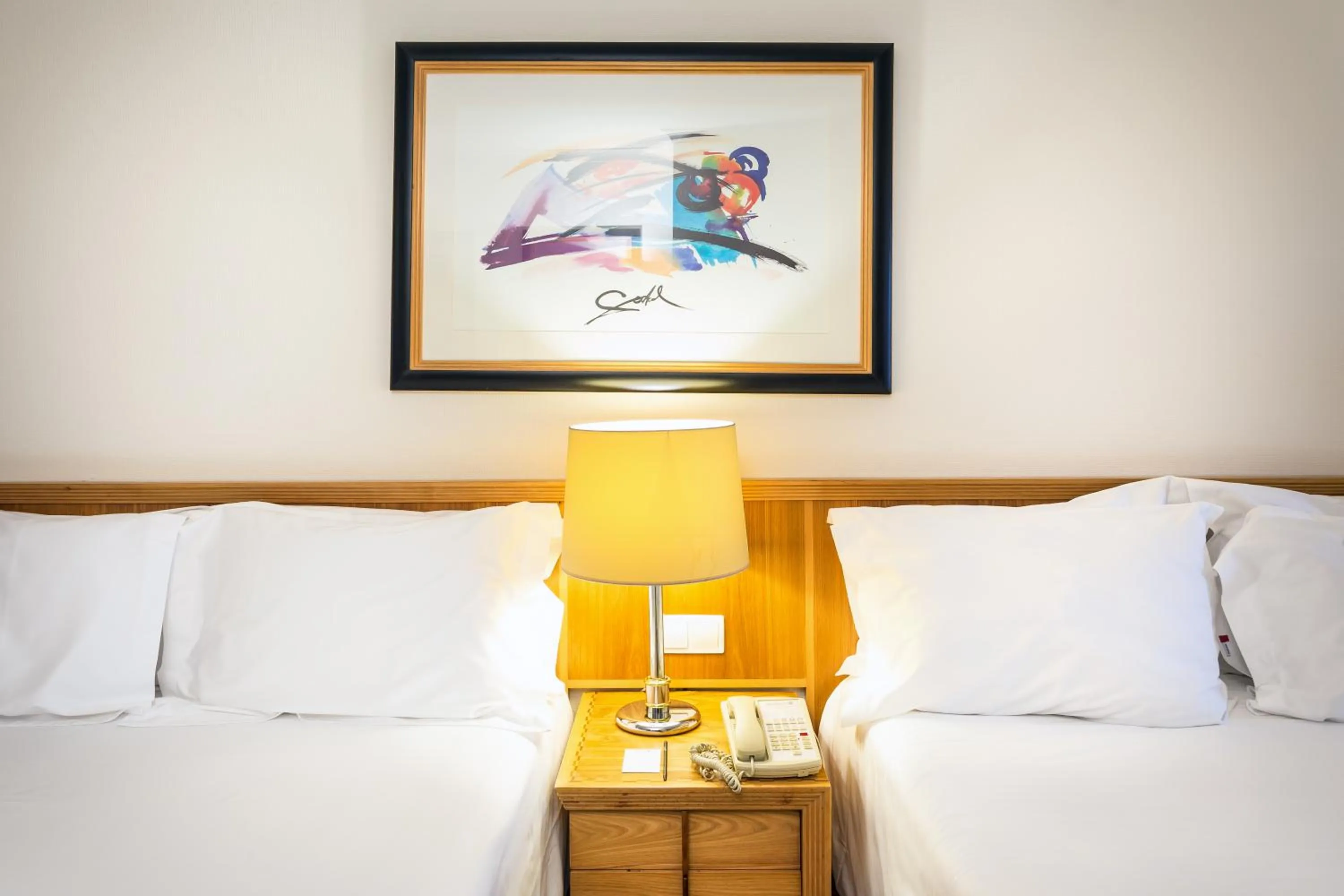 Bed in Radisson Blu Hotel Lisbon