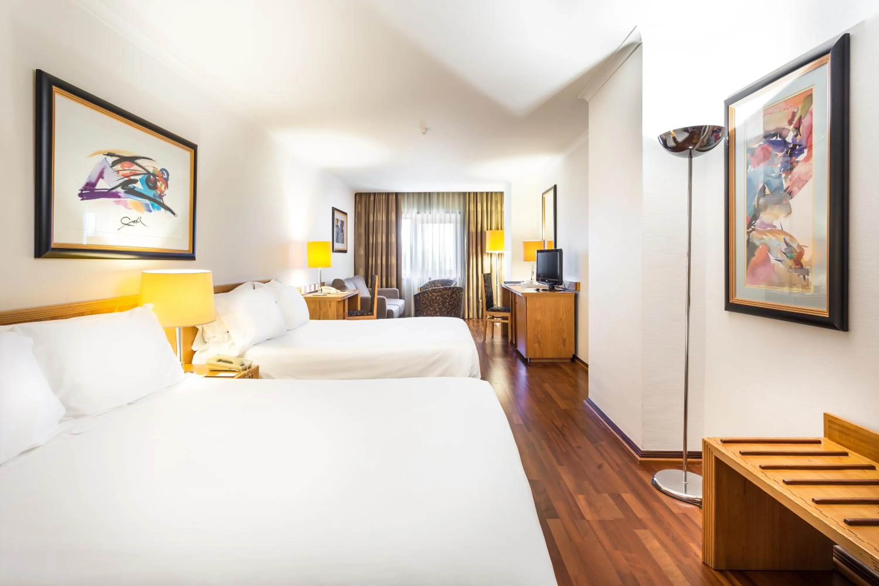 Bed in Radisson Blu Hotel Lisbon