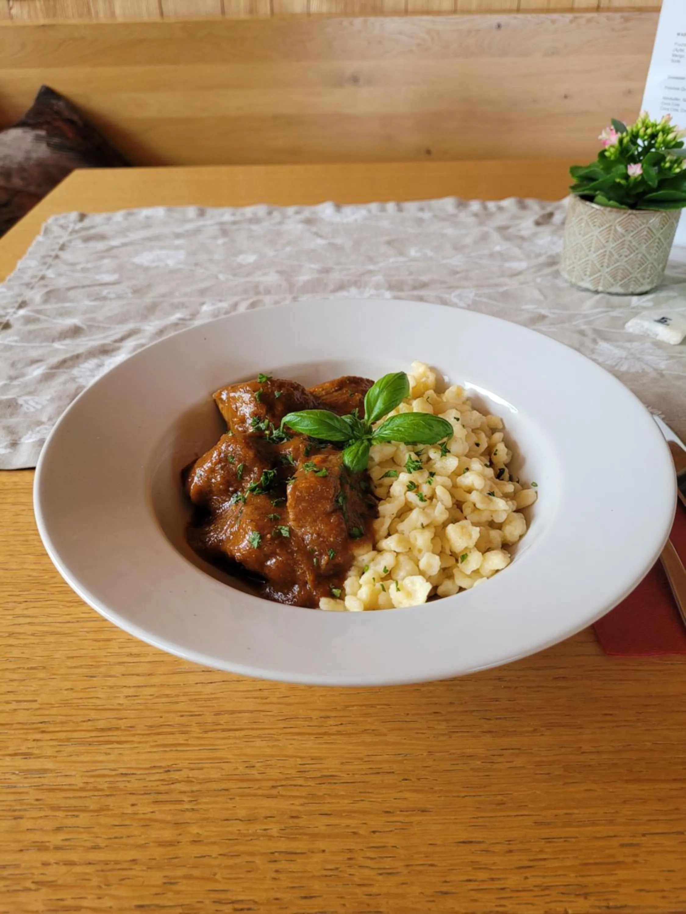 Food and drinks in Hotel Alpenrose Ebnit