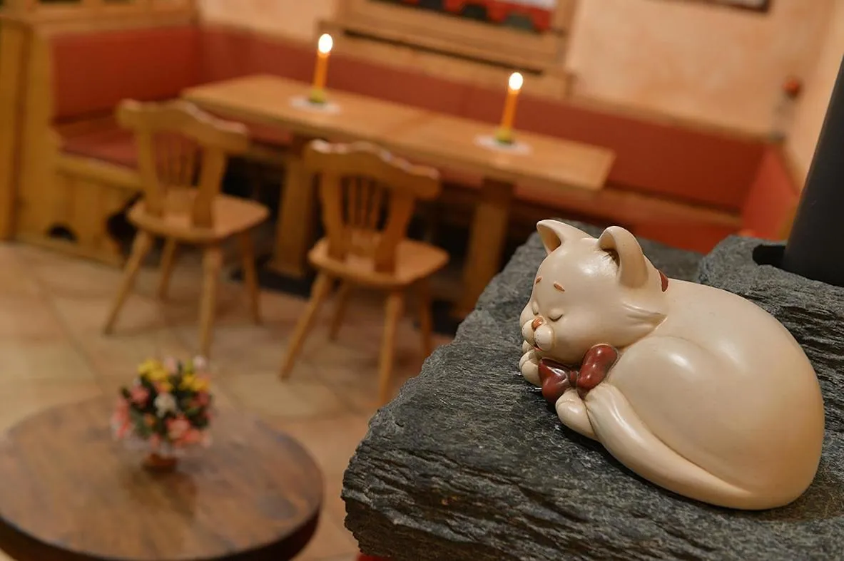 Decorative detail in Hotel Costanza Mountain Holiday